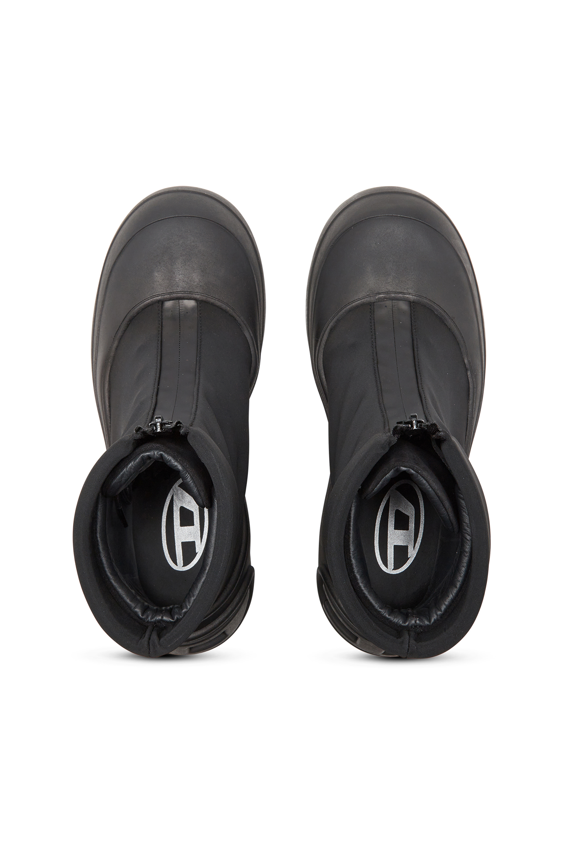D-DONALD CH, Negro Diesel - D-DONALD CH, D-Donald-Botines con ribetes de goma Hombre in Negro - 4