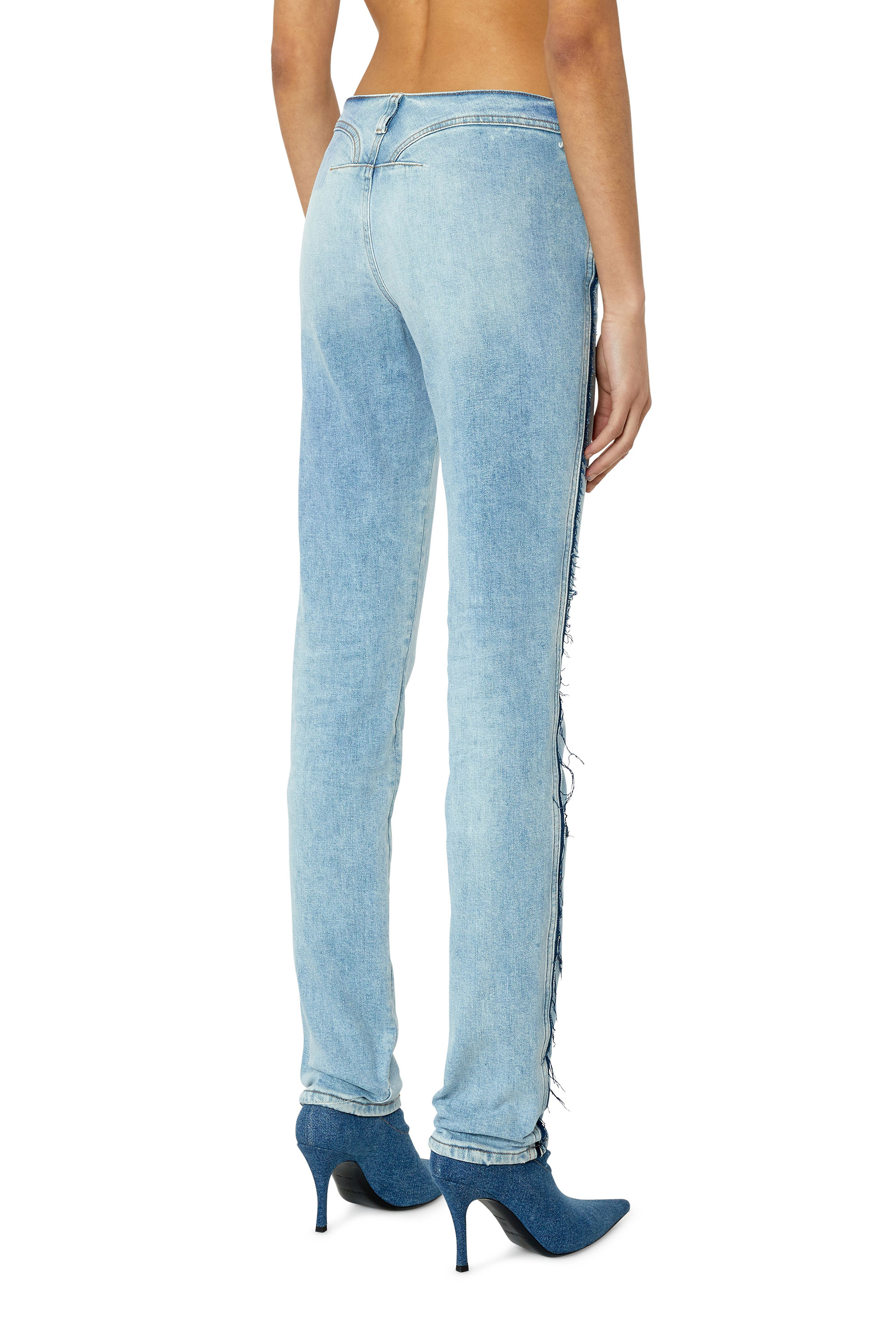 Diesel - Skinny Jeans D-Tail 09F41, Azul Claro - Image 4