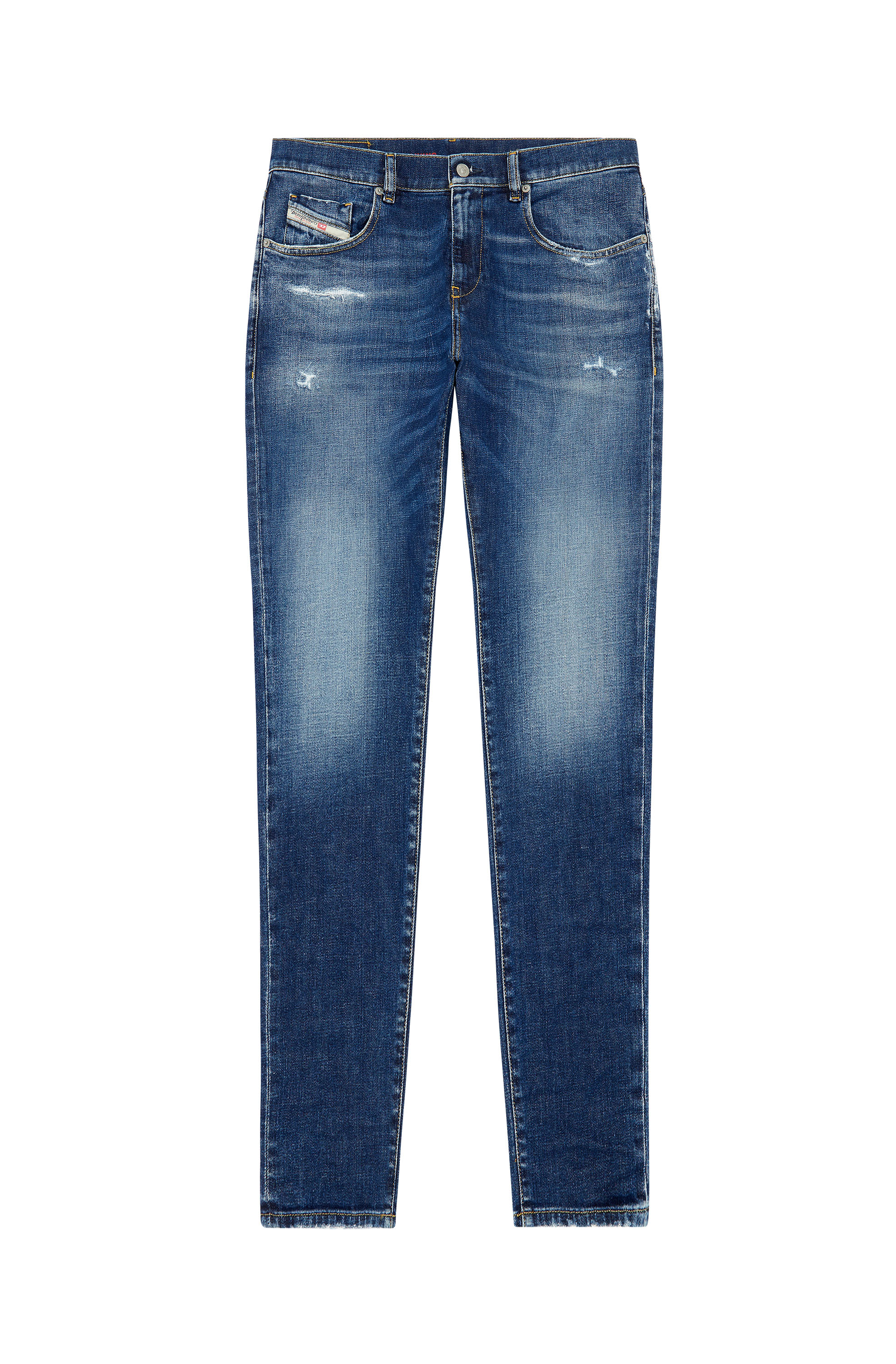 Diesel - Slim Jeans 2019 D-Strukt E9B90, Azul Claro - Image 5