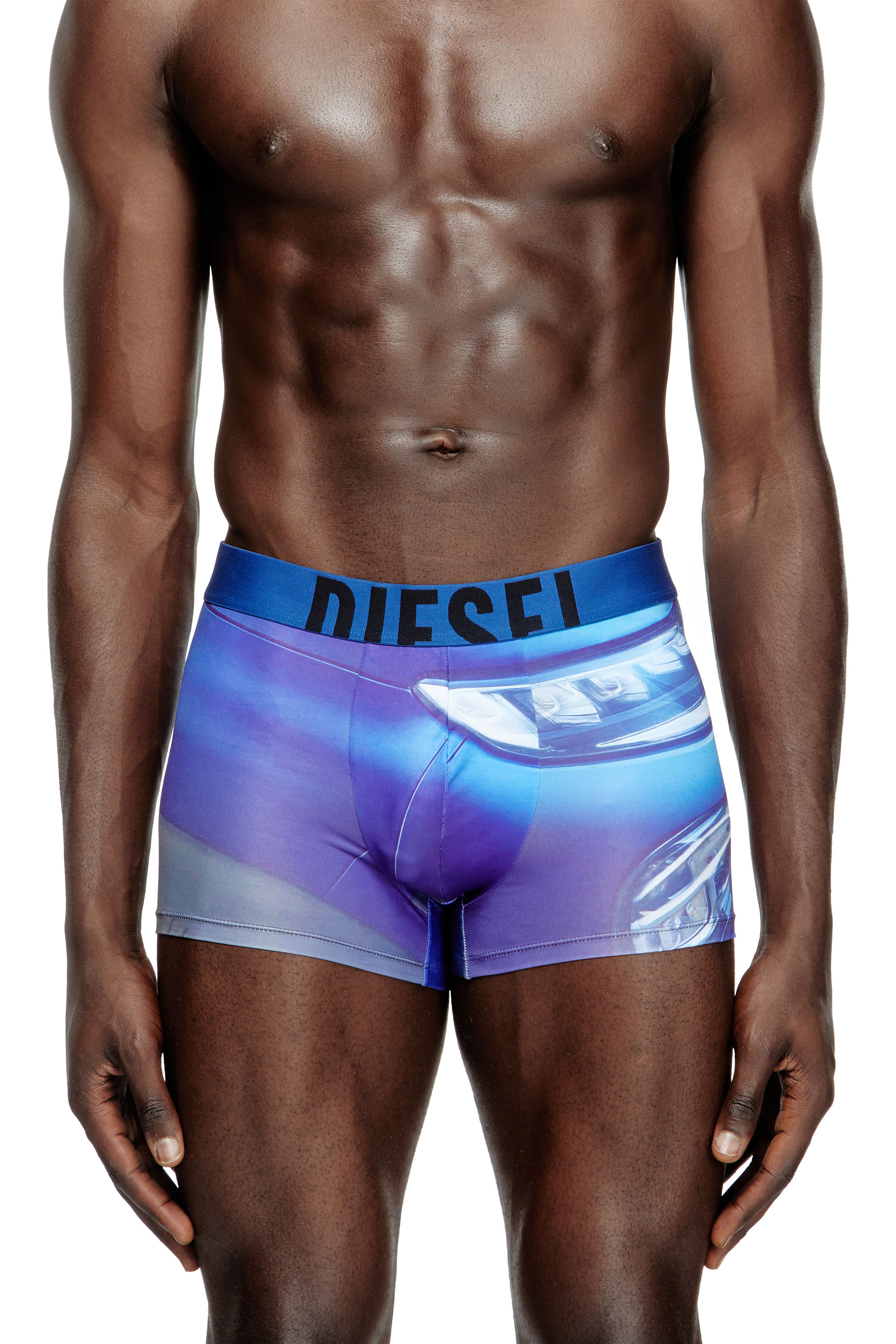 Diesel - DAMIEN-D-POP-40, Bóxers ajustados con estampado pop Hombre in Azul marino - 2
