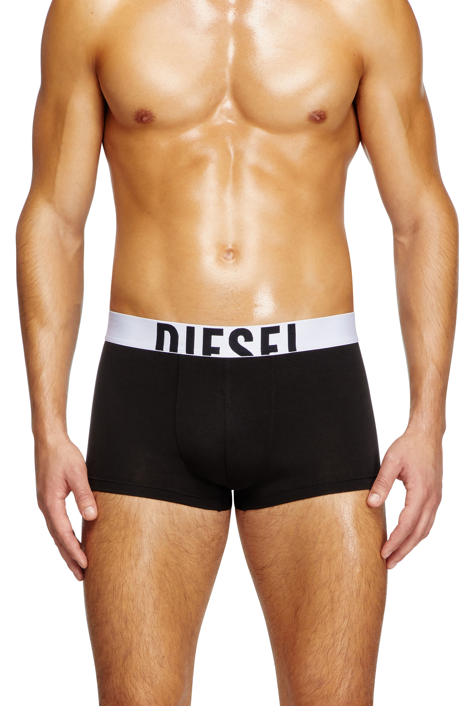 Diesel - DAMIEN-D-POP-3PACK-40, Paquete de tres bóxers ajustados de algodón elástico Hombre in Multicolor - 2