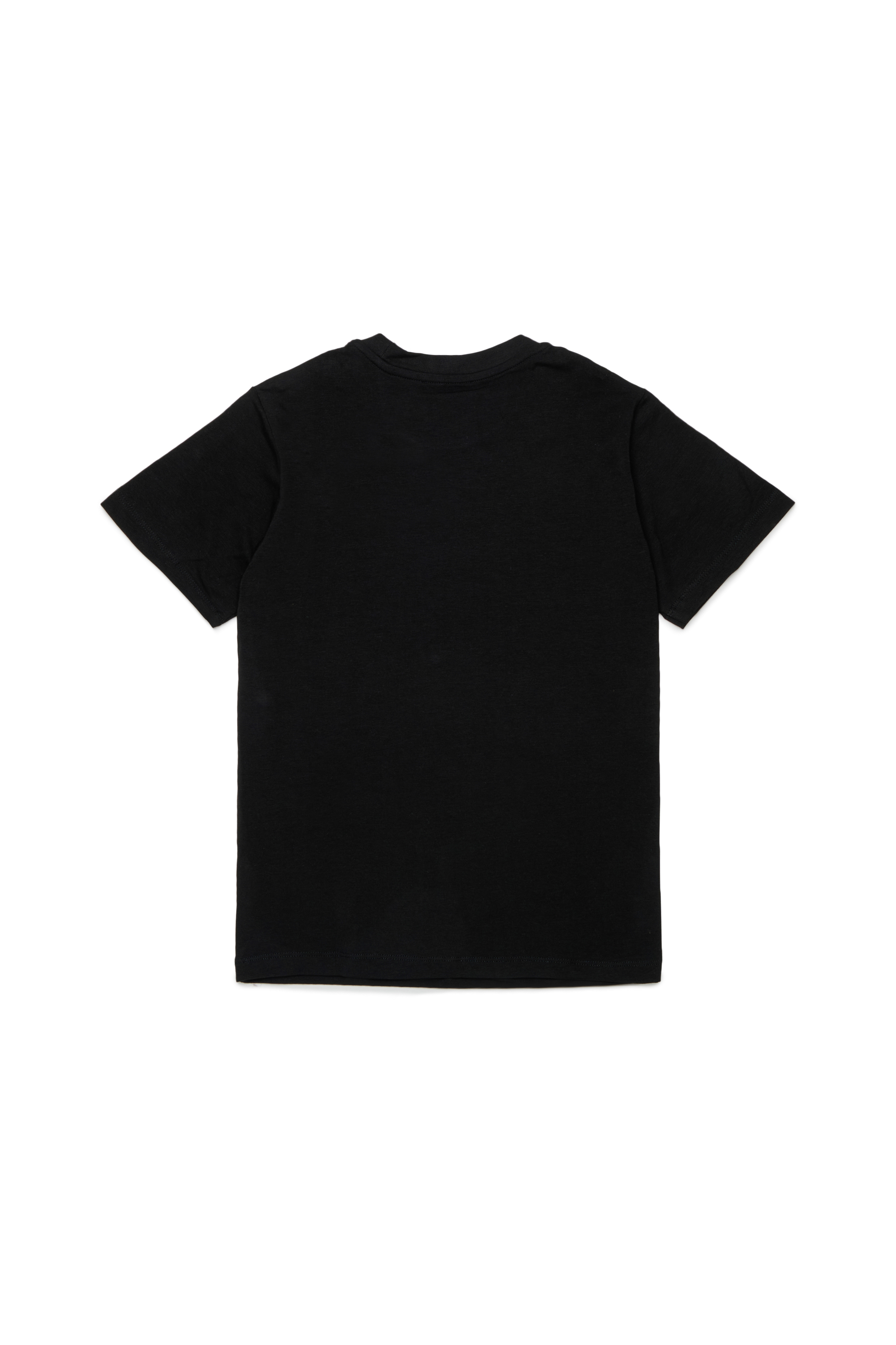 Diesel - UTRIM, Camiseta de algod&oacute;n con estampado de logo Hombre in Negro - 2