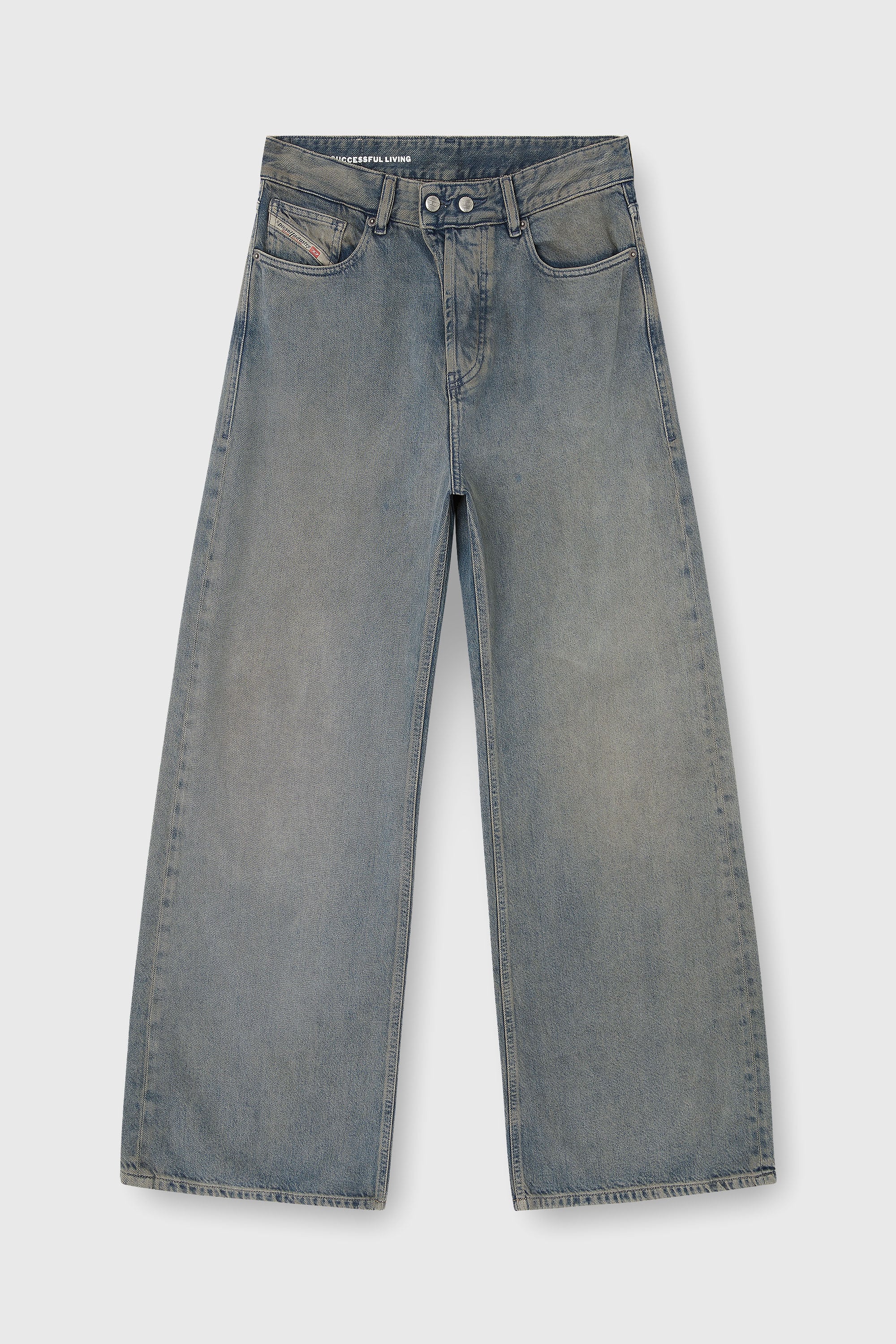 Diesel - Relaxed Jeans 1996 D-Sire 09N24 Mujer, Azul medio - 2