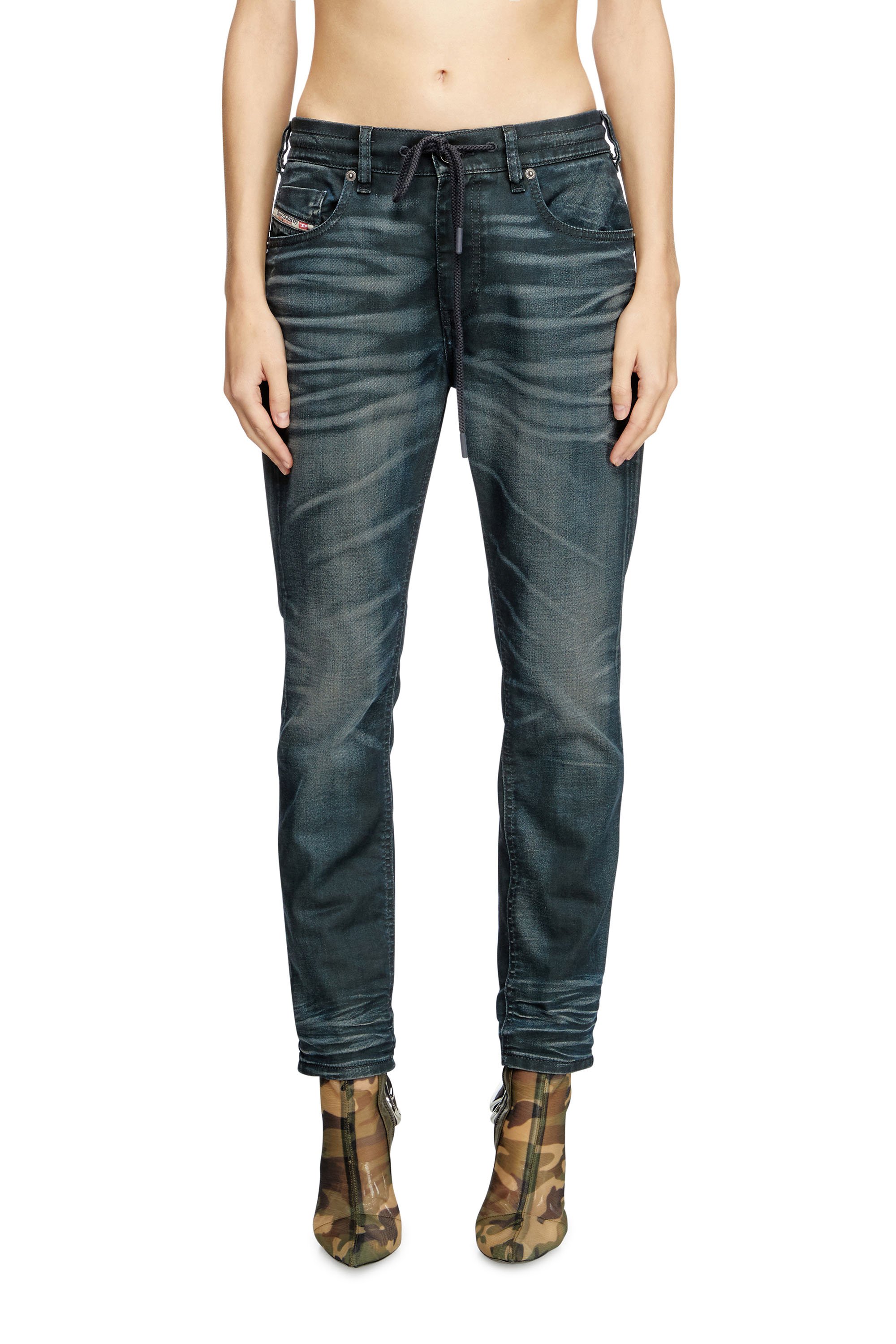 Diesel - Regular 2031 D-Krailey Joggjeans® 068QK Mujer, Azul Oscuro - 1