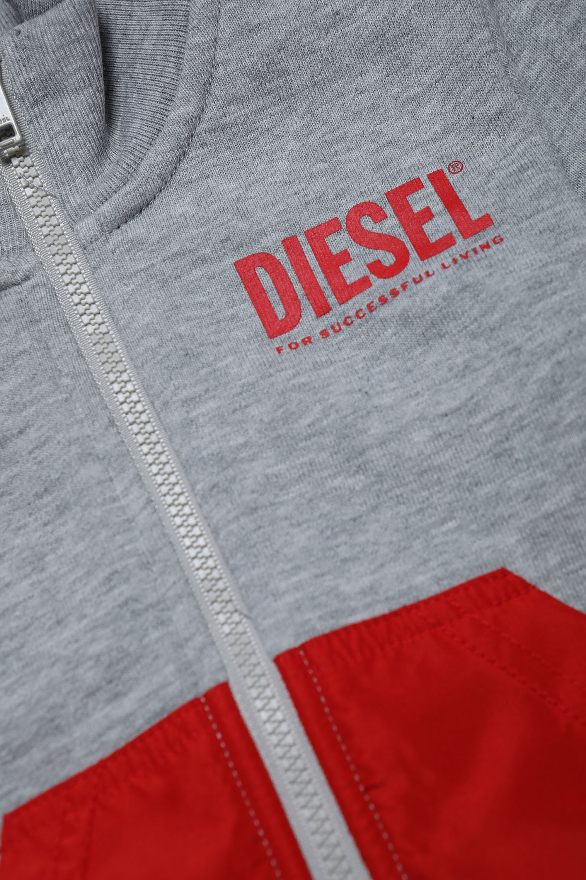 Diesel - MSAGNYB, Gris/Rojo - Image 3