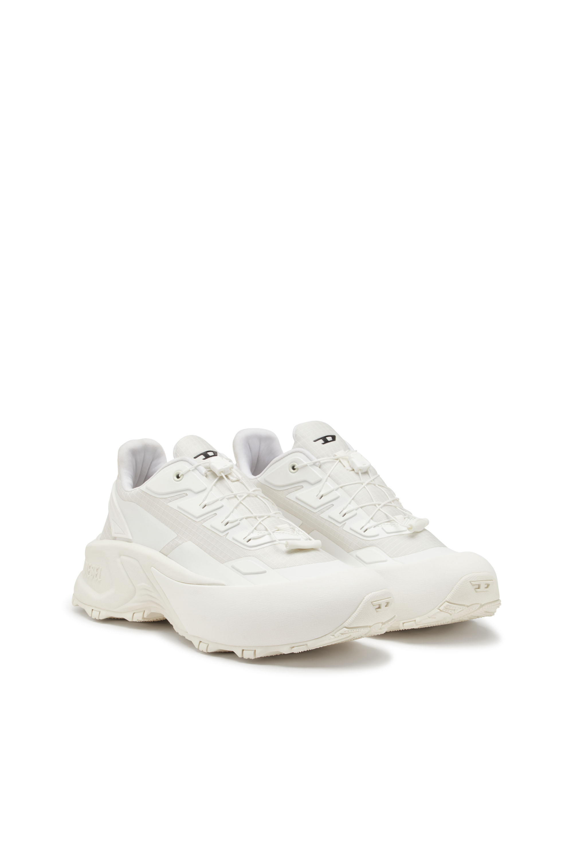 D-CAGE RUNNER, Blanco Diesel - D-CAGE RUNNER, D-Cage Runner-Deportivas de ripstop con ribetes de poliuretano termoplástico Hombre in Blanco - 2