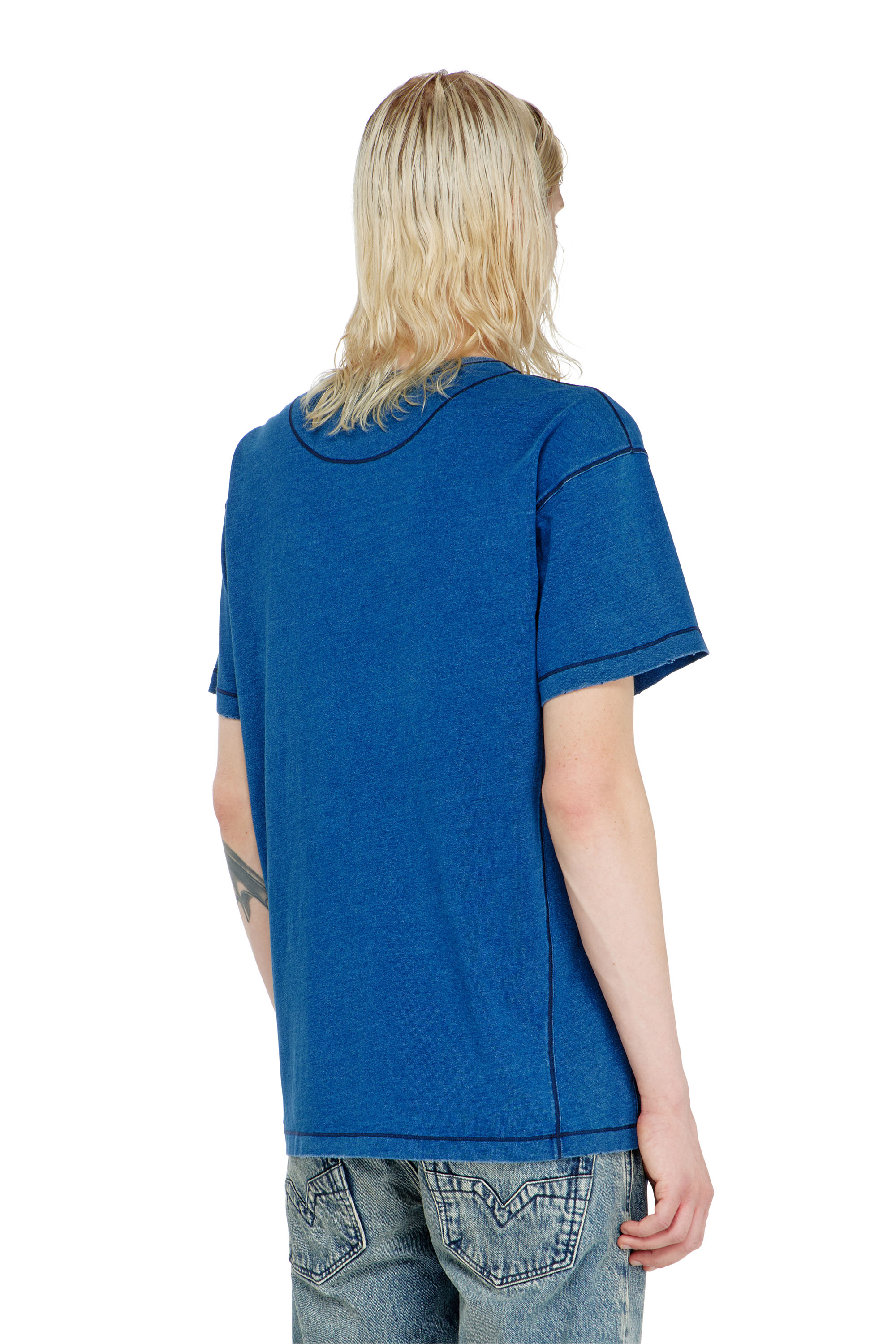 Diesel - T-NOX, Camiseta con parches efecto sombra Hombre in ToBeDefined - 4