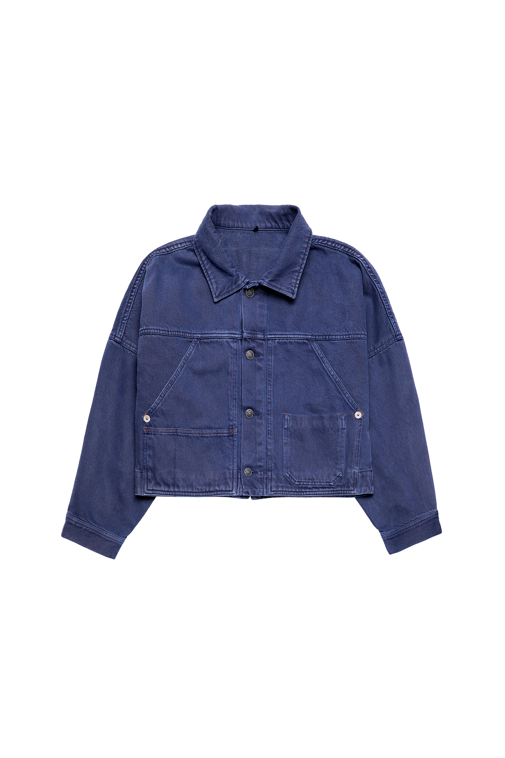 DE-JALYN, Azul - Chaquetas de denim