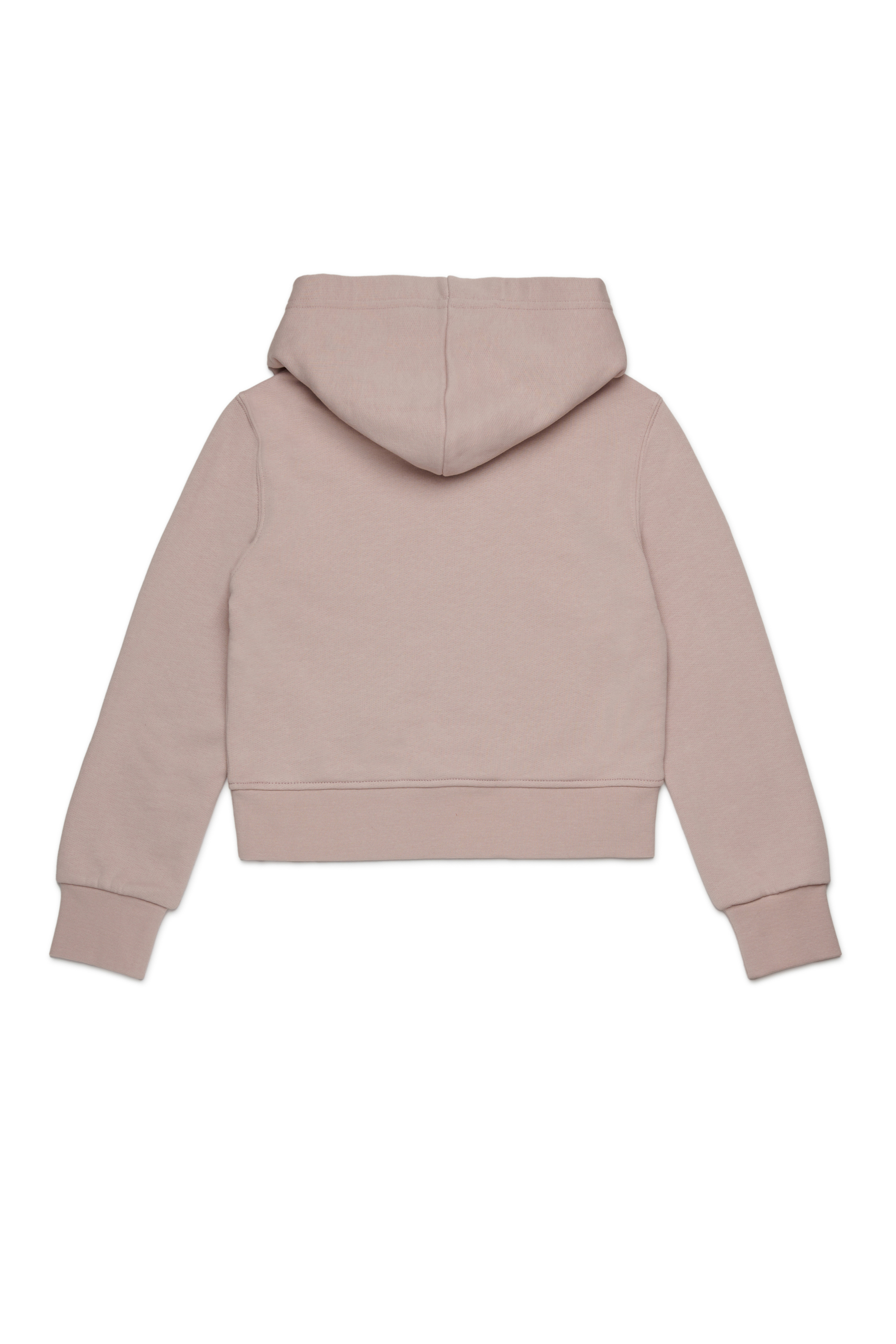 Diesel - SASYHOOD, Sudadera de algodón con logo bordado Mujer in Rosa - 2
