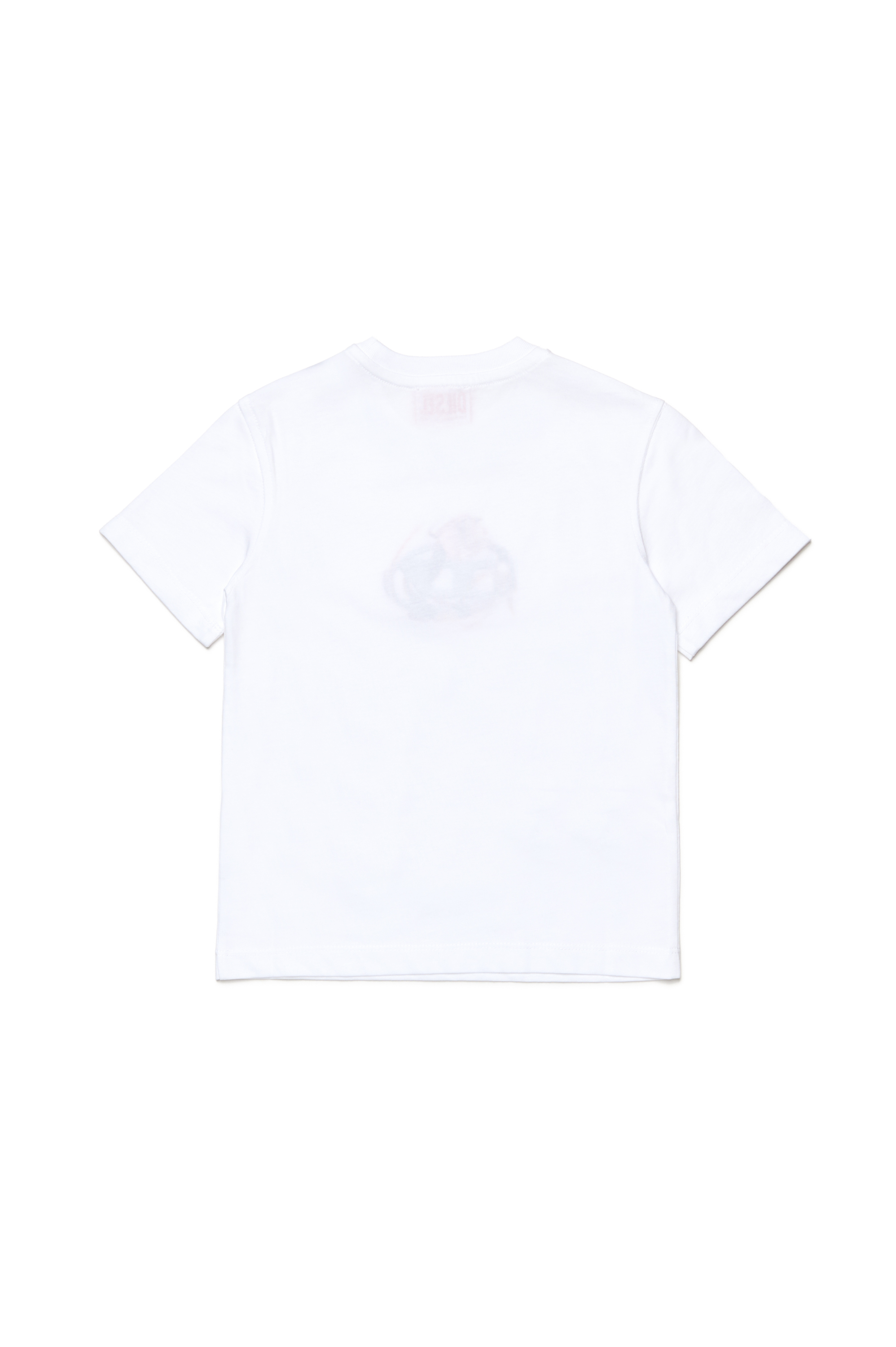 Diesel - TREGL5, Mujer Camiseta con logotipo Oval D con flores in Blanco - Image 2
