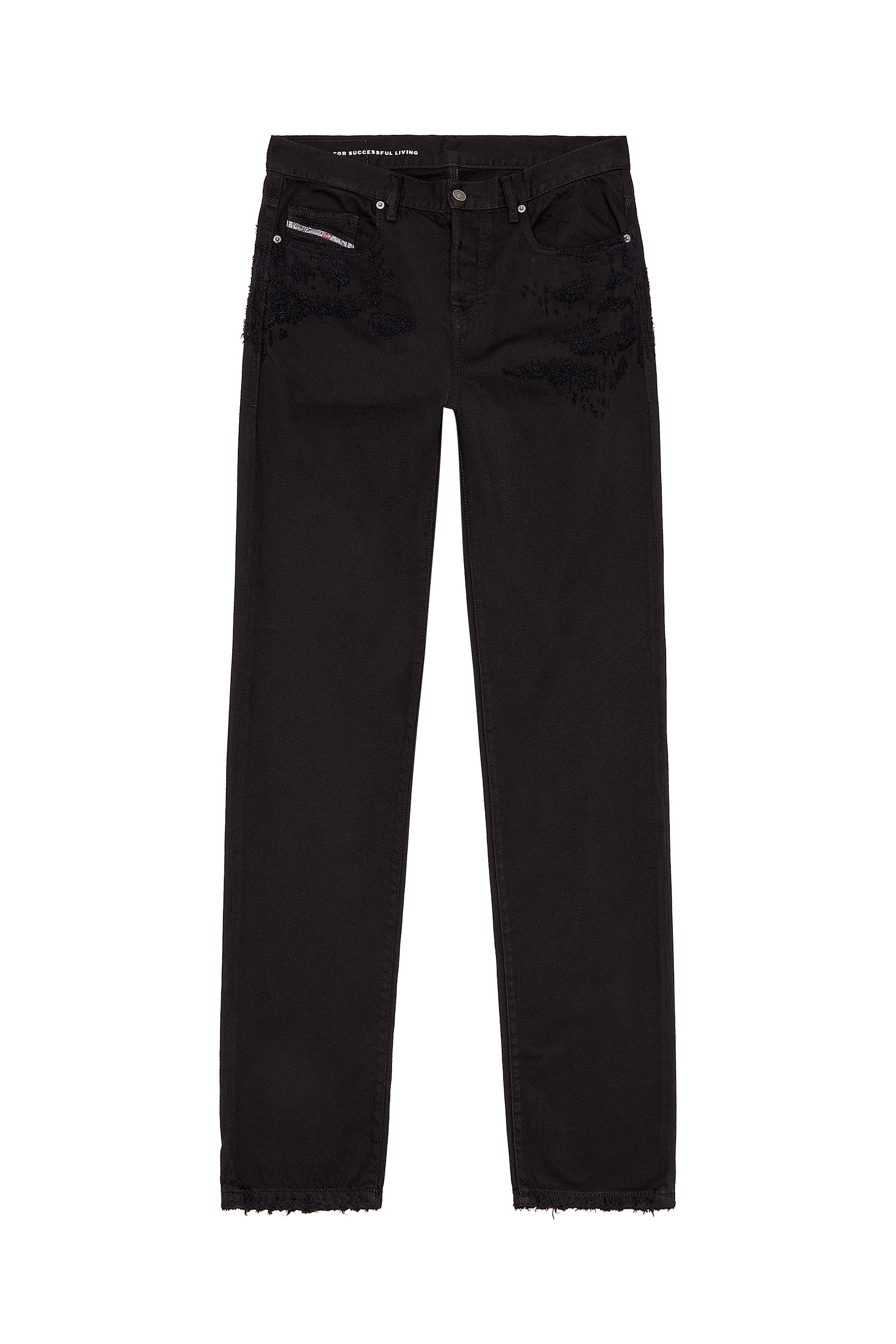 Diesel - Straight Jeans 2020 D-Viker 068HJ, Negro/Gris oscuro - Image 5