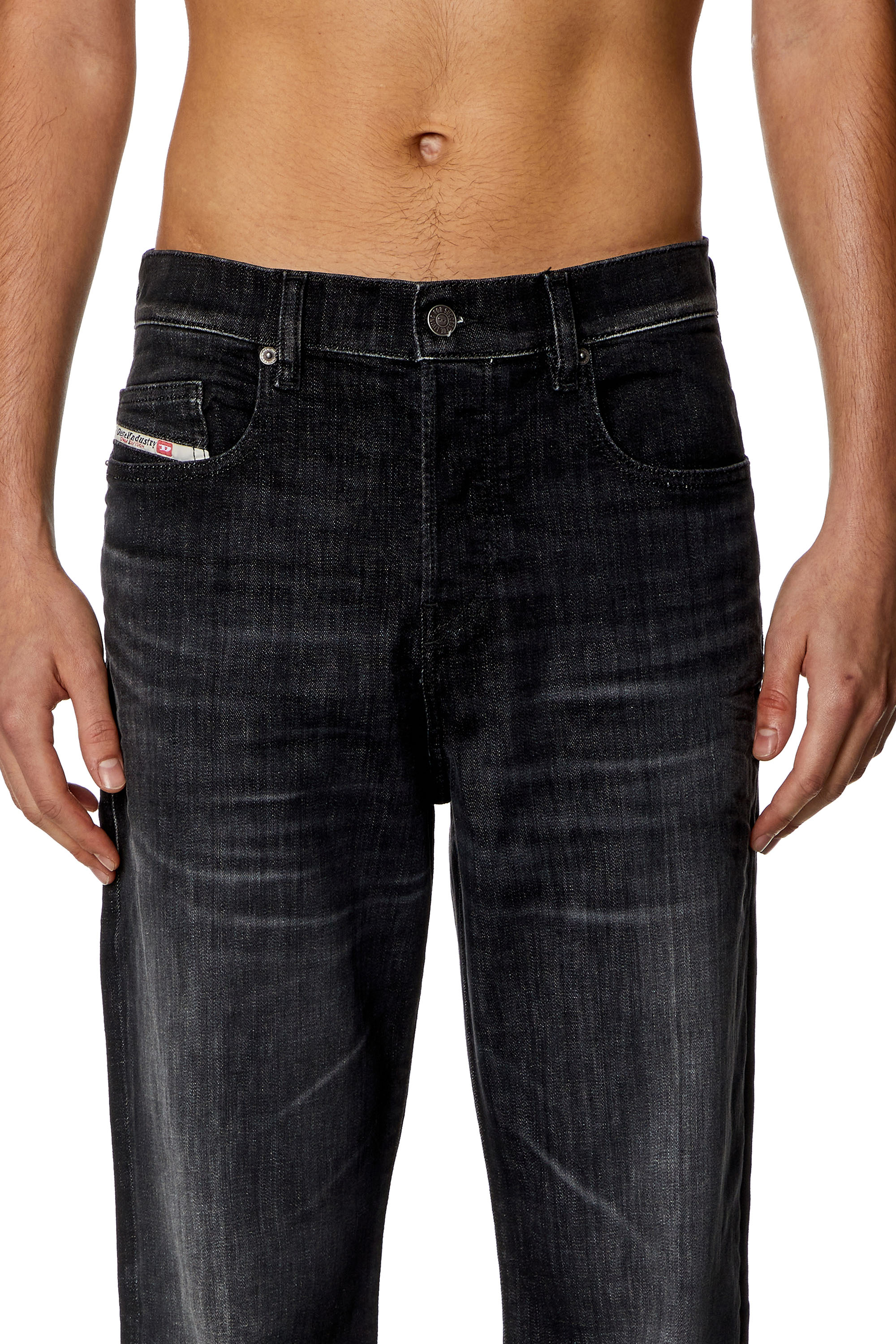 Diesel - Straight Jeans 2020 D-Viker 09H34, Negro/Gris oscuro - Image 4