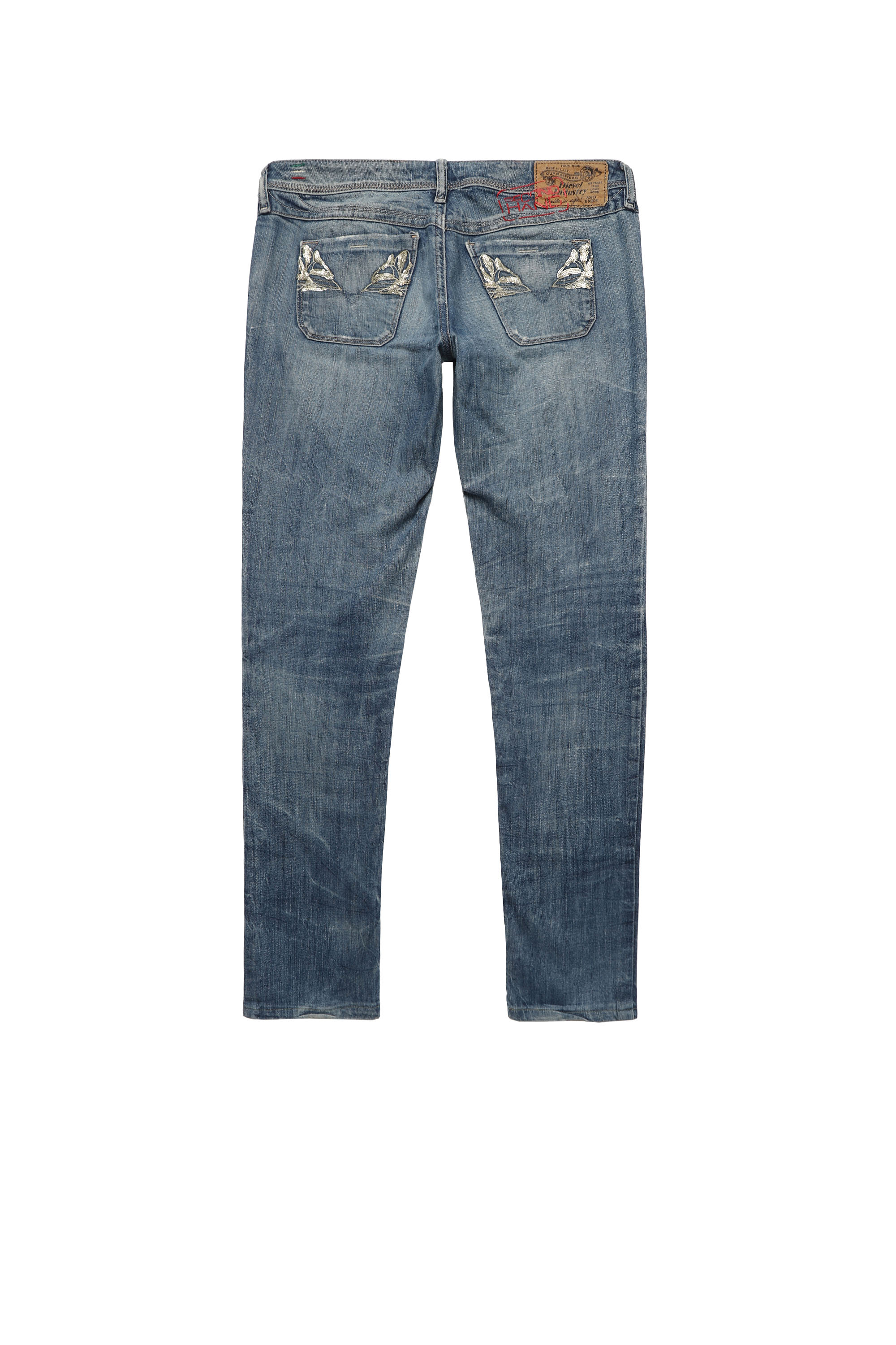 Diesel - LOWKY, Diesel Mujer - Vaqueros Azul medio Mujer in Azul marino - 2