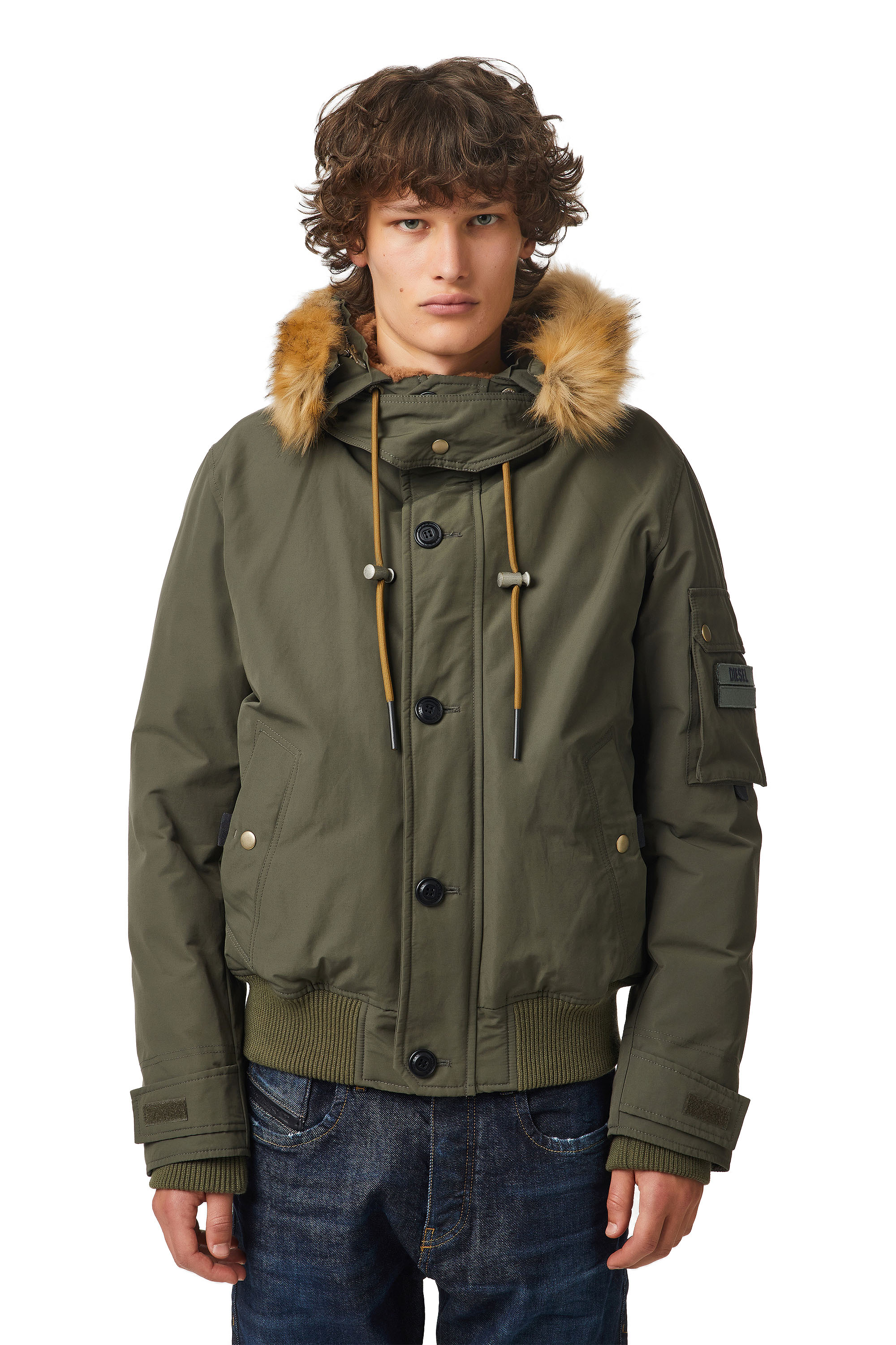 W-JAME-21, Verde Militar - Chaquetones de invierno