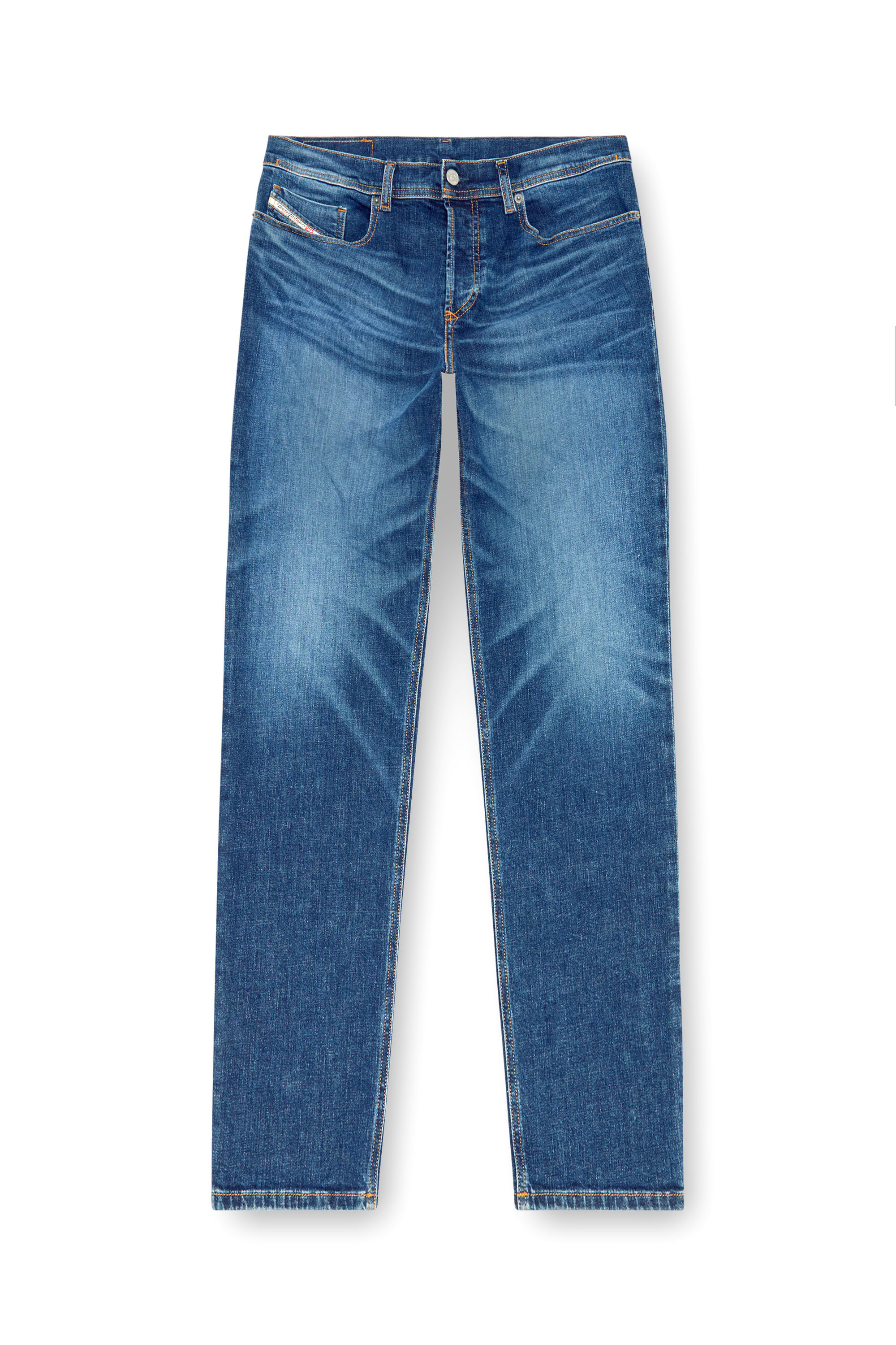 Diesel - Tapered Jeans 2023 D-Finitive 09J47, Hombre Tapered Jeans - 2023 D-Finitive in Azul marino - Image 5