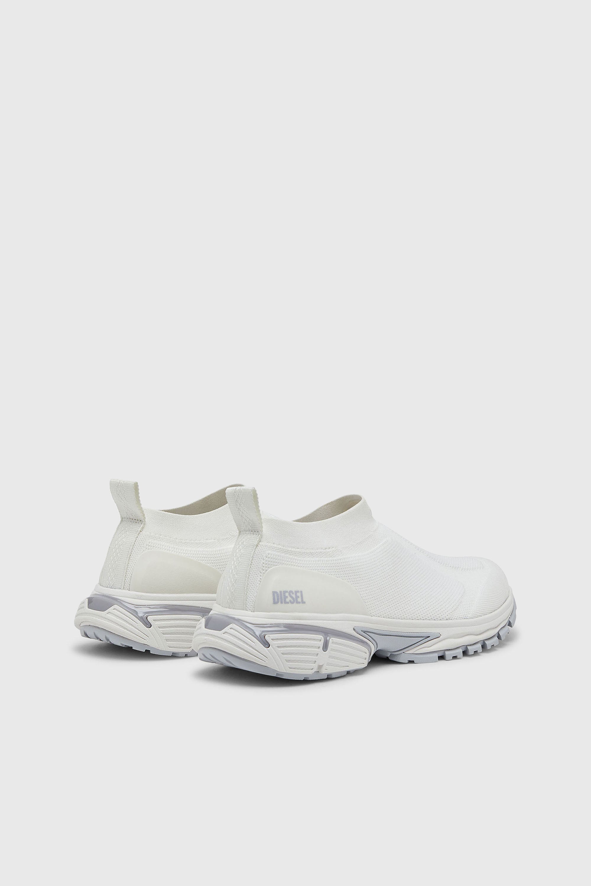 Diesel - S-PRO-V-DENSE-SOCKS, Pro-V-Dense -Zapatillas calcet&iacute;n de punto tipo slip-on Hombre in Blanco - 3