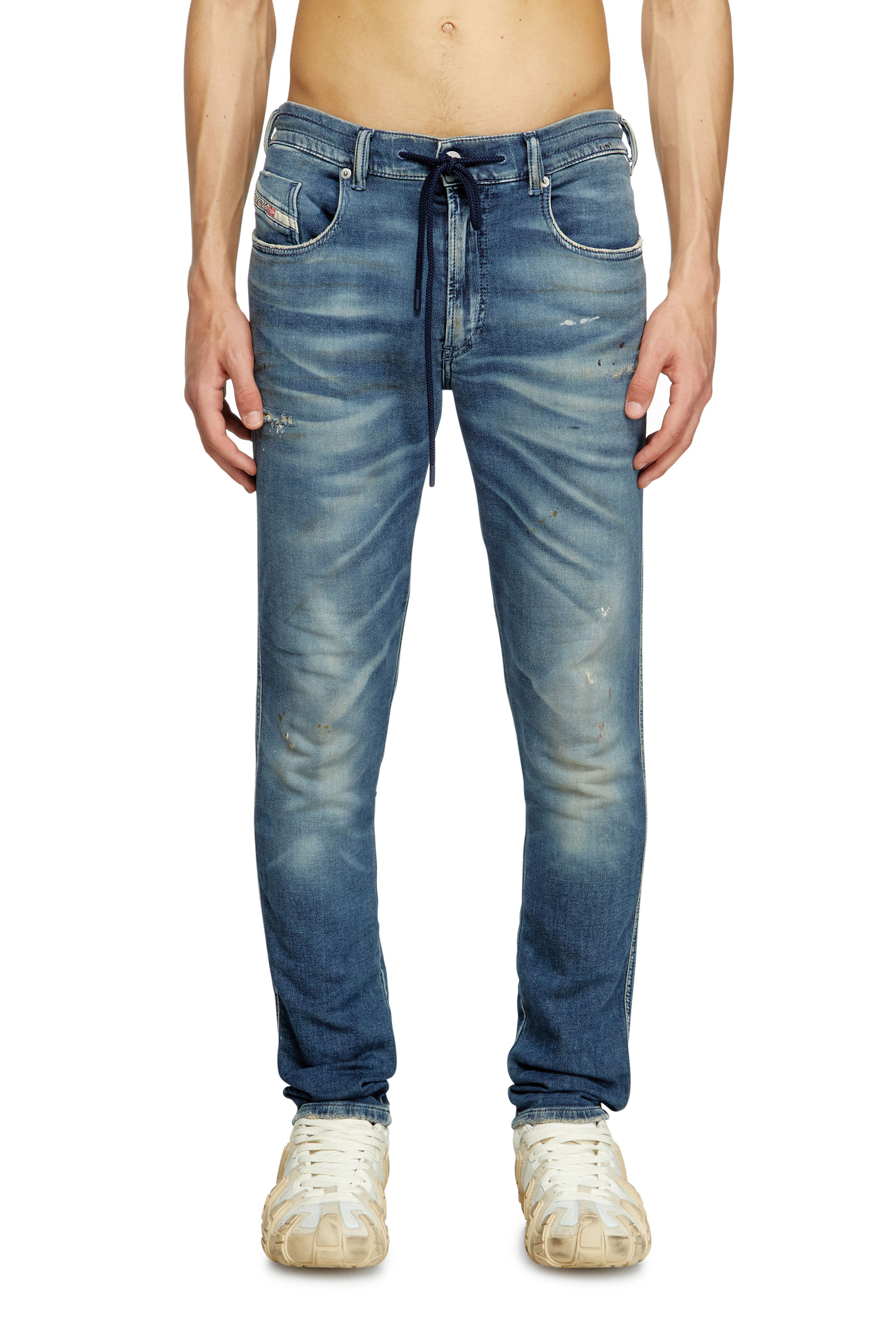 Diesel - Slim 2062 D-Strukt Joggjeans® 068RY Hombre, Azul Oscuro - 1