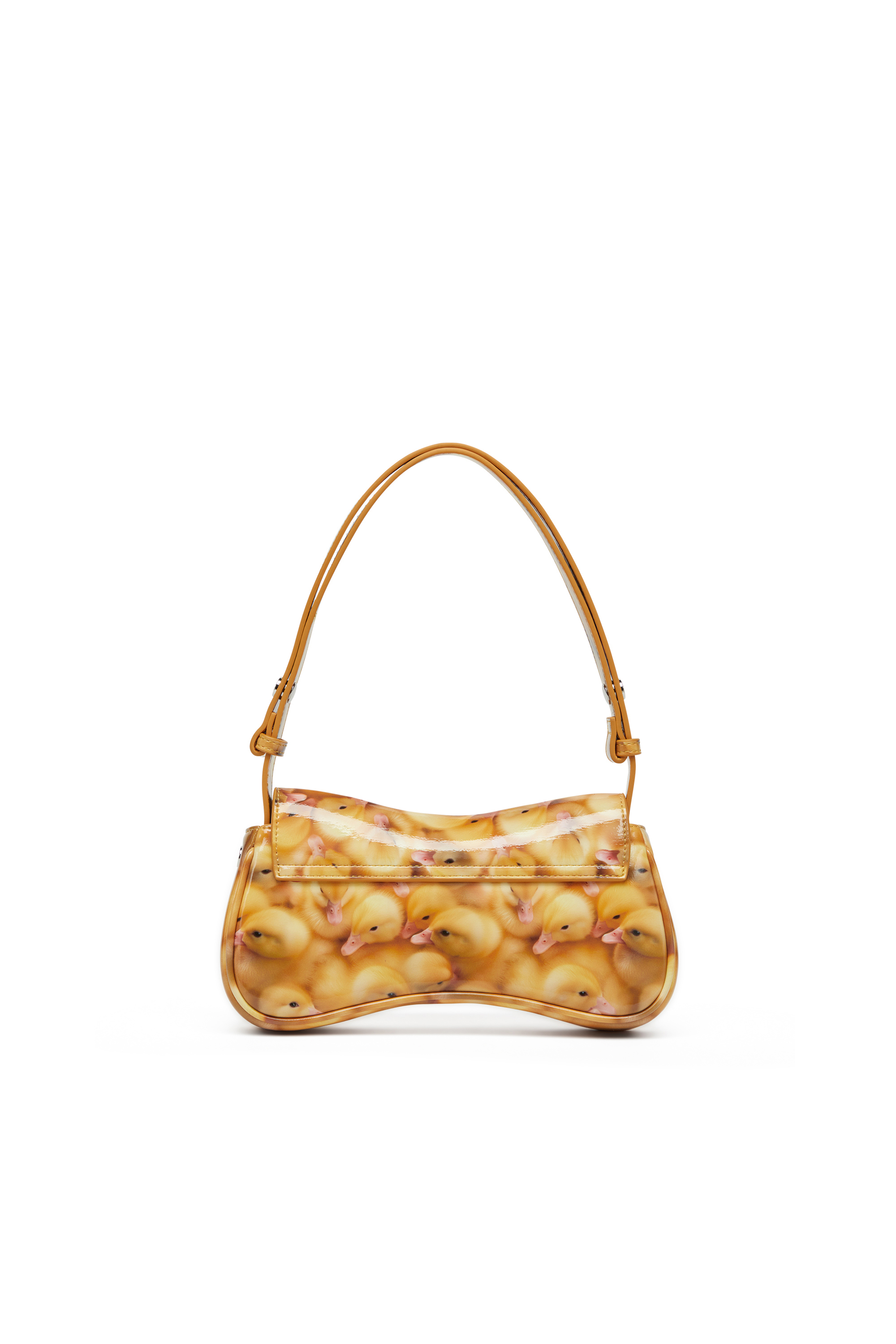 Diesel - PLAY CLUTCH, Play-Clutch brillante con estampado Mujer in Amarillo - 3