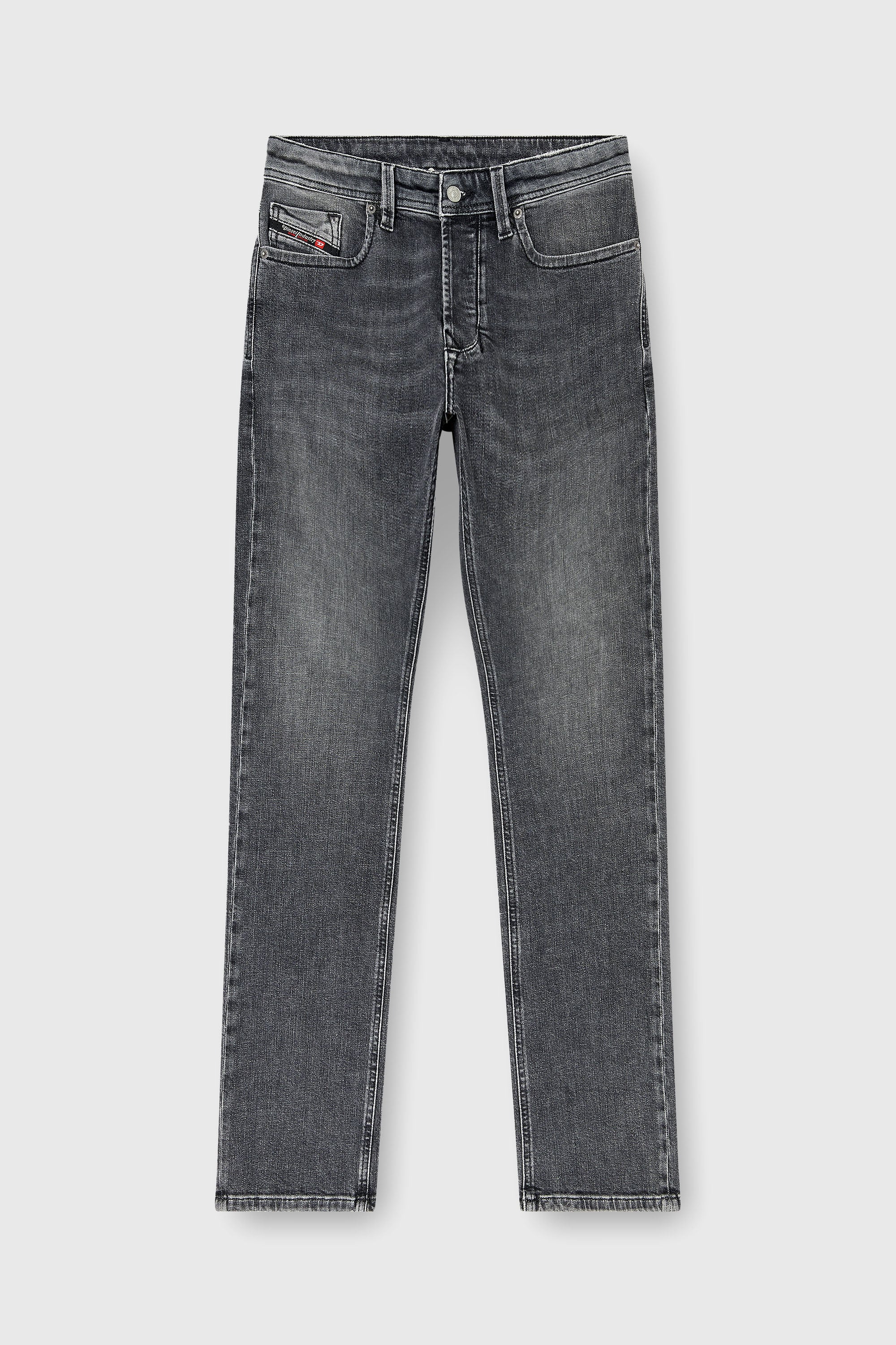Diesel - Regular Jeans 1985 Larkee 0HDBD Hombre, Negro/Gris oscuro - 2