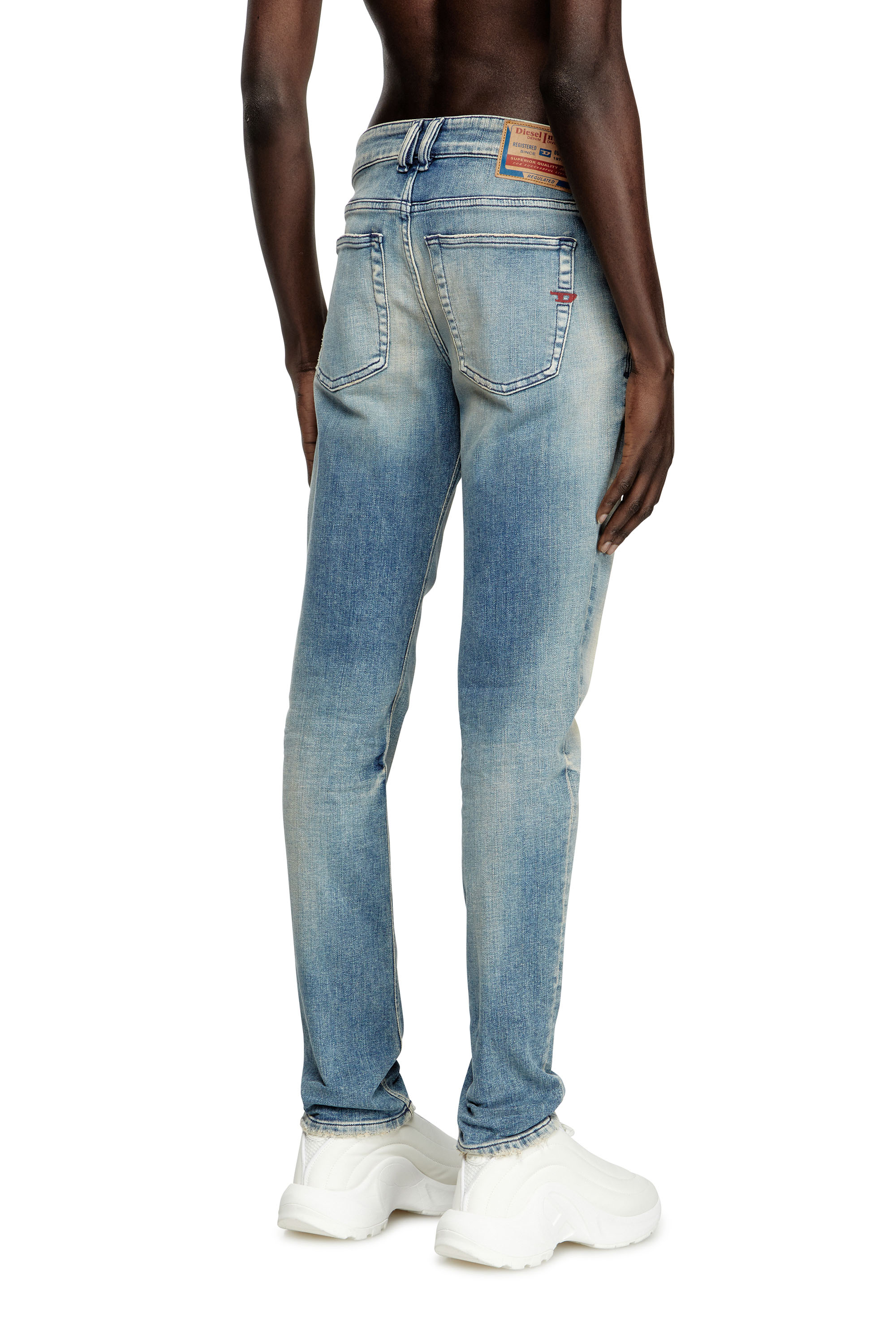 Diesel - Skinny Jeans 1979 Sleenker 09K58 Hombre, Azul Claro - 4