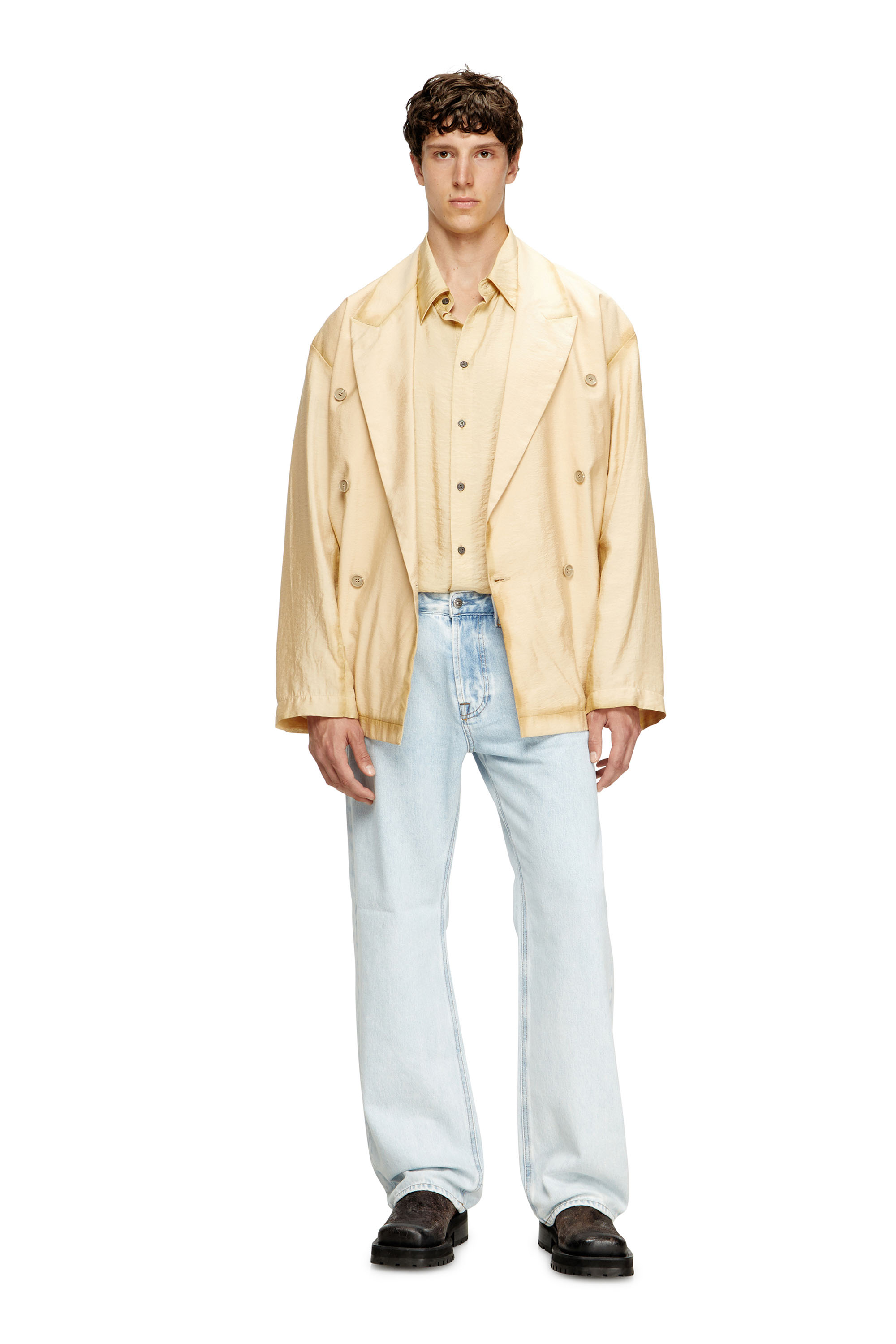 Diesel - Relaxed Jeans 1980 D-Eeper 09M74 Hombre, Azul Claro - 1