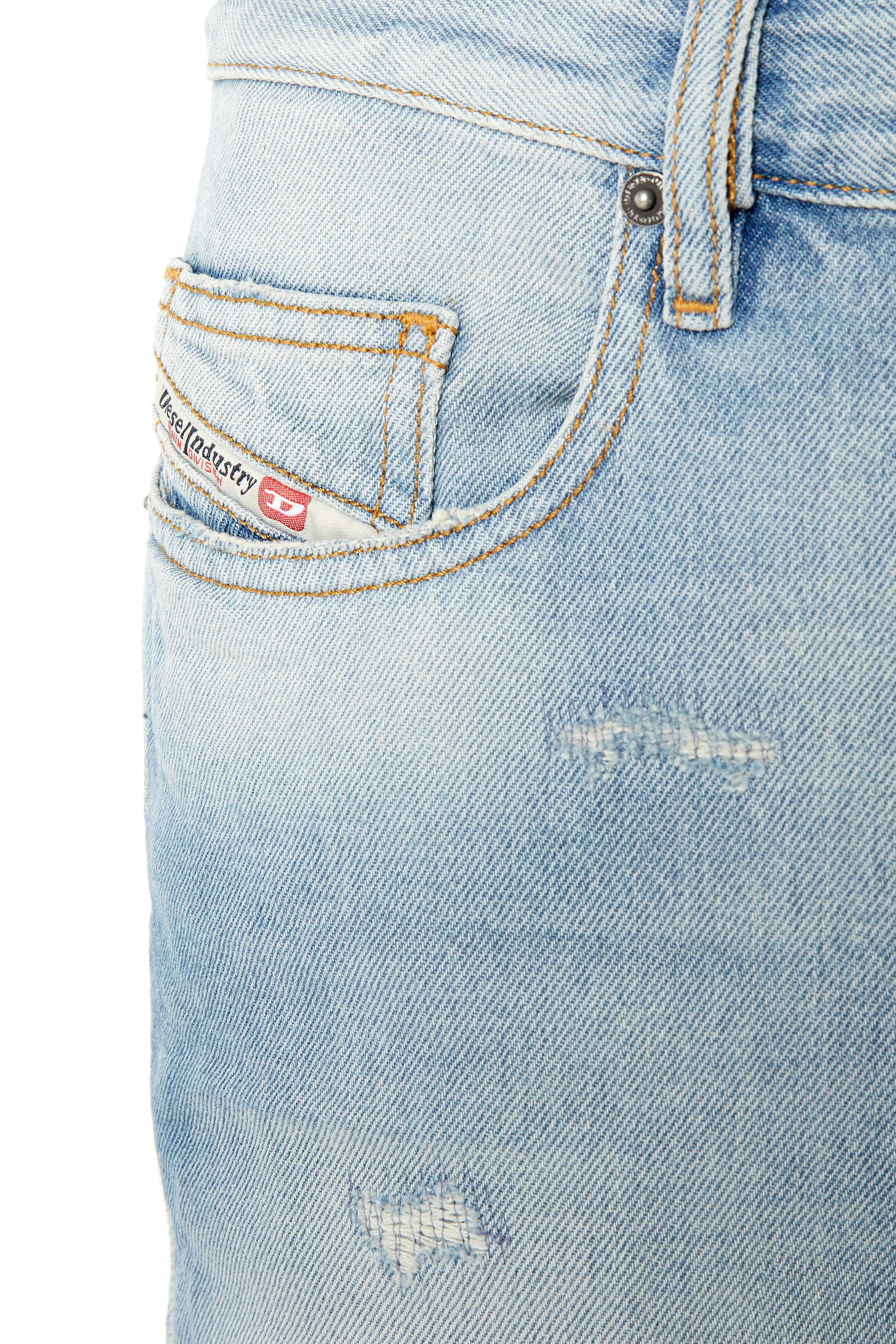 Diesel - Straight Jeans 2020 D-Viker E9C15, Azul Claro - Image 4