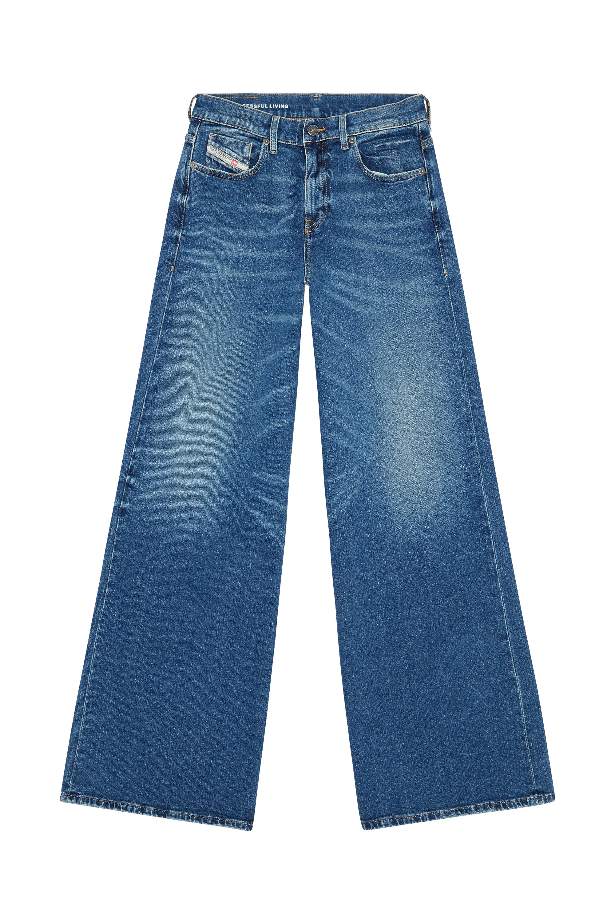 Diesel - 1978 D-AKEMI 007L1 Bootcut and Flare Jeans, Azul medio - Image 5