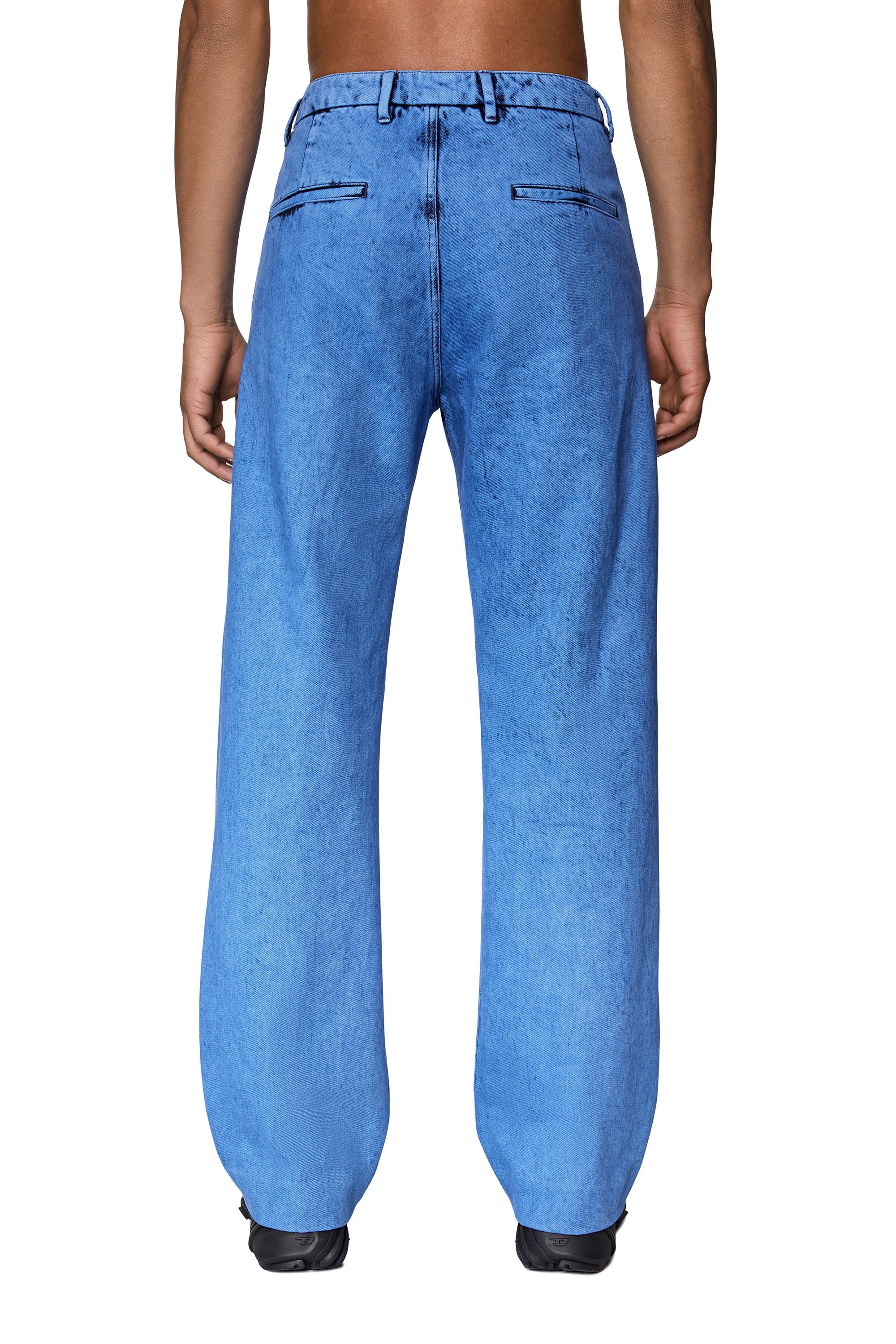 Diesel - D-Chino-Work 0EIAN Straight Jeans, Azul - Image 3