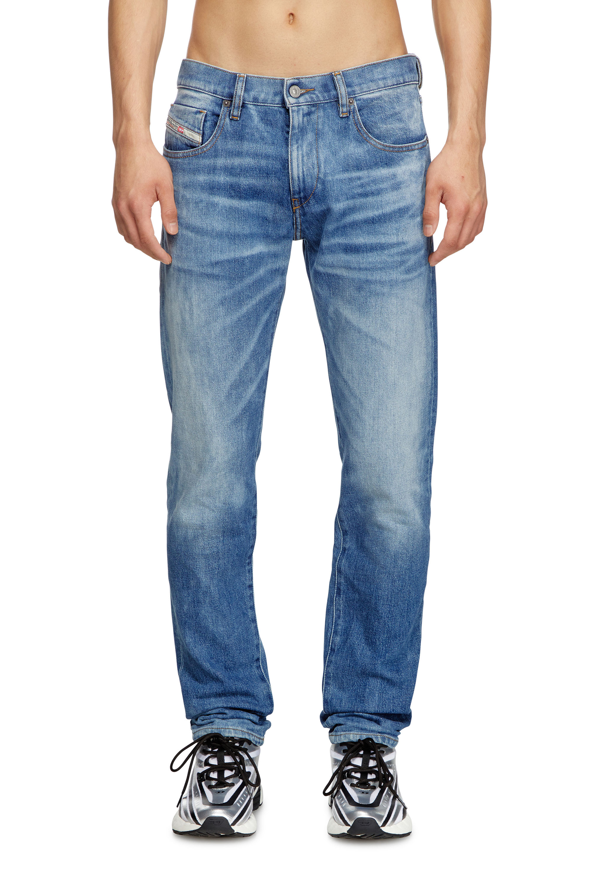 Diesel - Slim Jeans 2019 D-Strukt 09L19 Hombre, Azul medio - 1