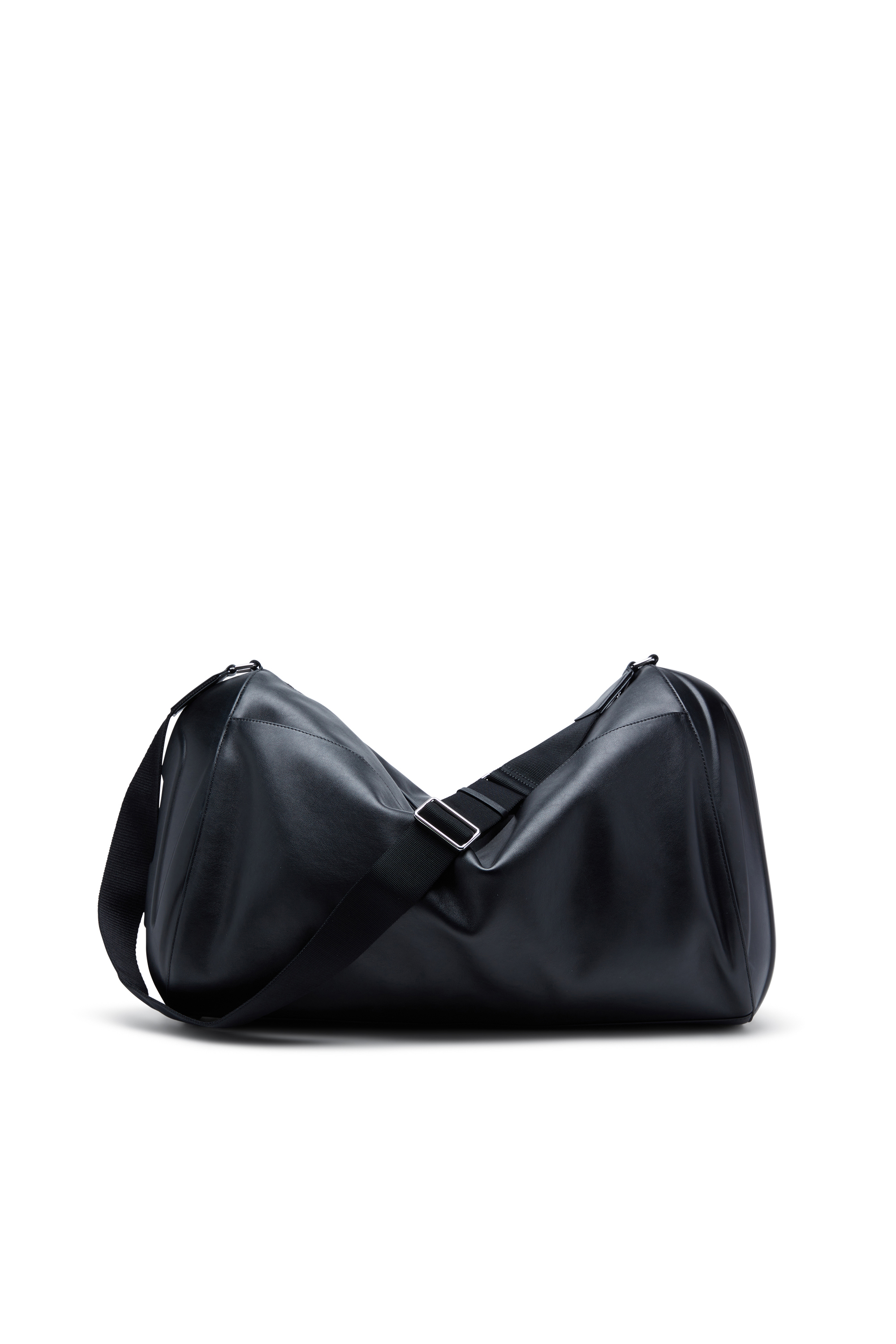 Diesel - LOAD-D DUFFLE X, Load-D-Bolsa de viaje con lados de logo de carcasa rígida Unisex in Negro - 1