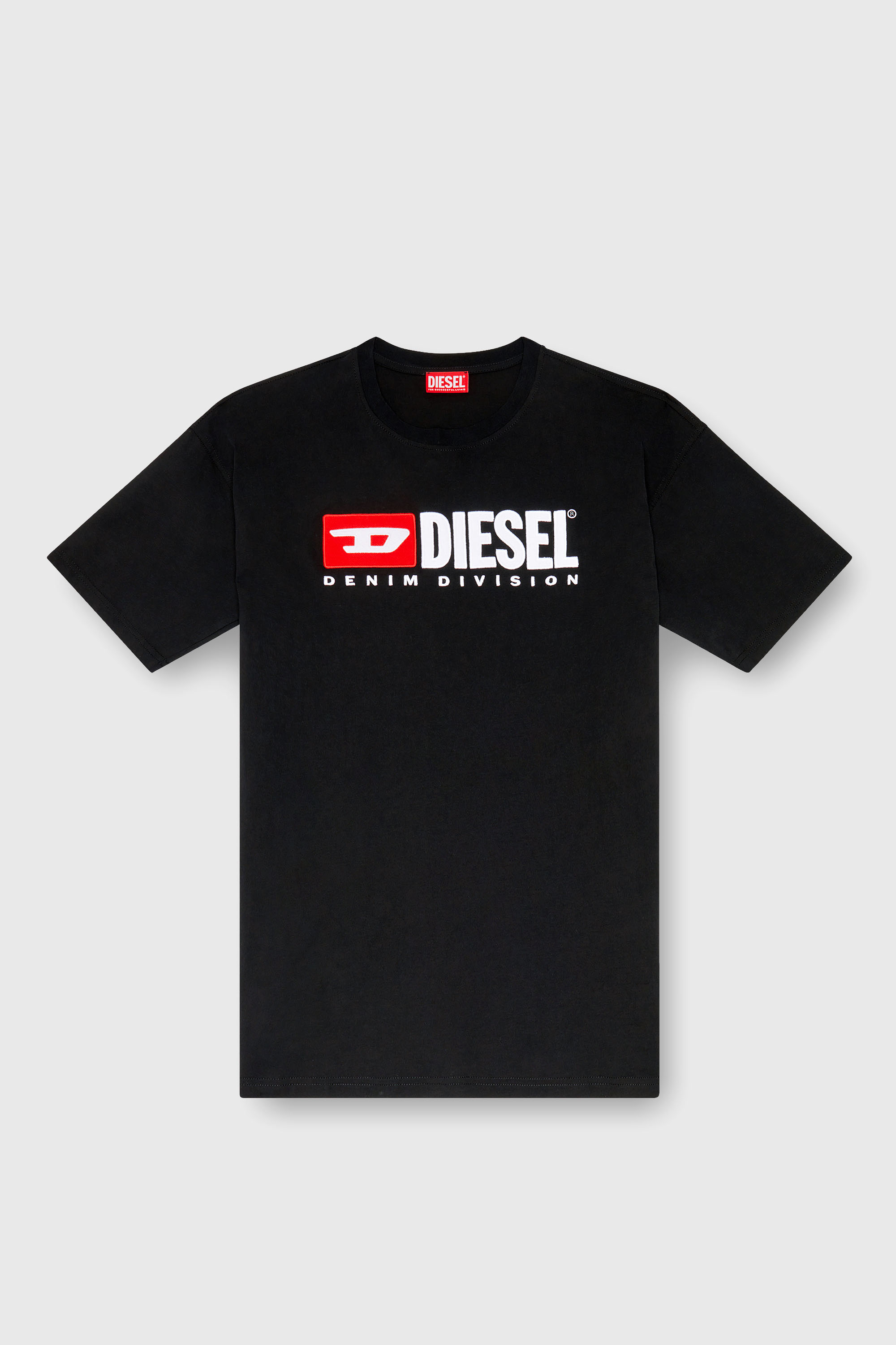 Diesel - T-BOXT-DIV, Camiseta con parche con el logotipo Diesel Hombre in Negro - 2