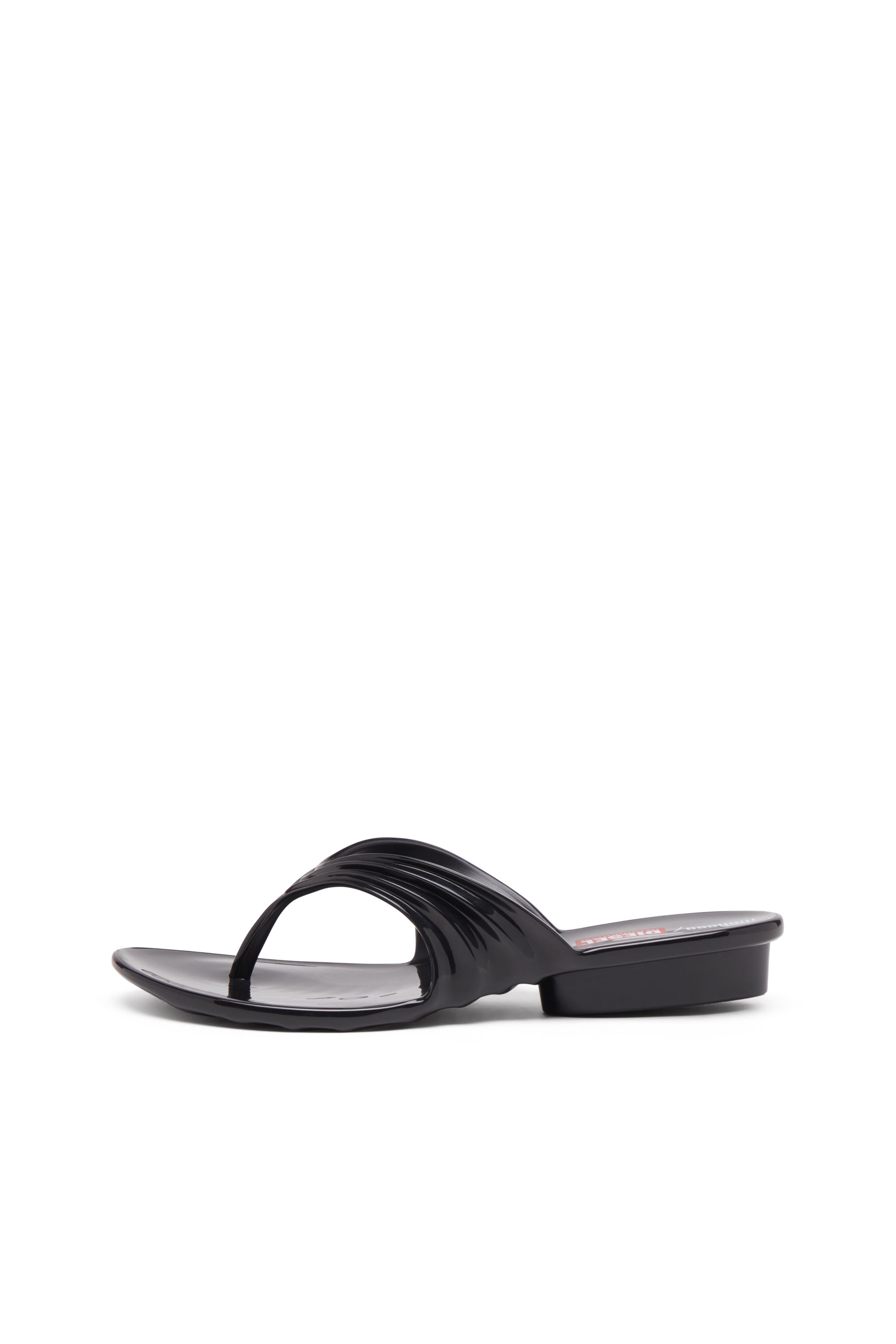 Diesel - MELISSA QUANTUM THONG, Chanclas esculturales en Melflex® Mujer in Negro - 3