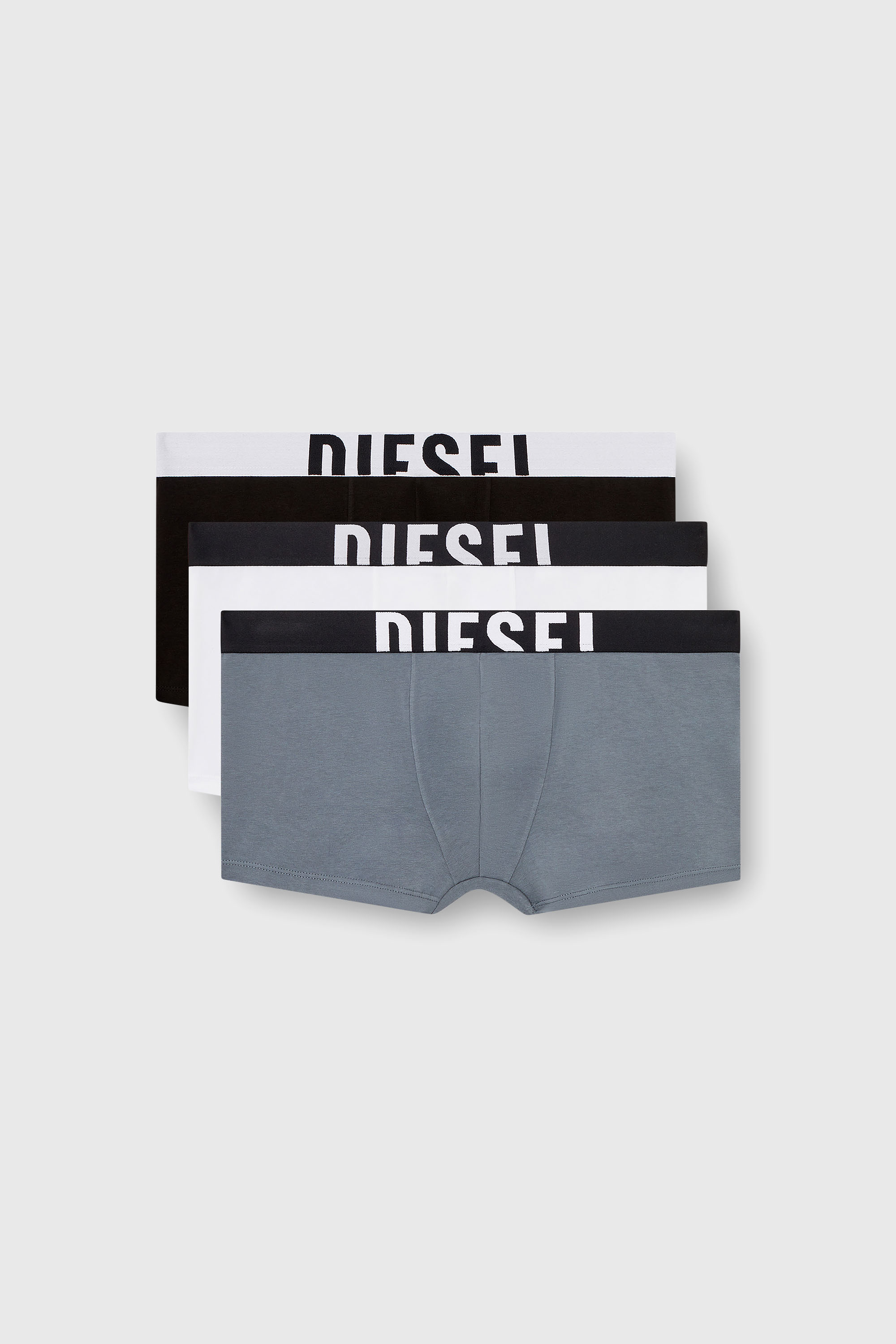 Diesel - DAMIEN-D-POP-3PACK-40, Paquete de tres b&oacute;xers ajustados de algod&oacute;n el&aacute;stico Hombre in Multicolor - 2