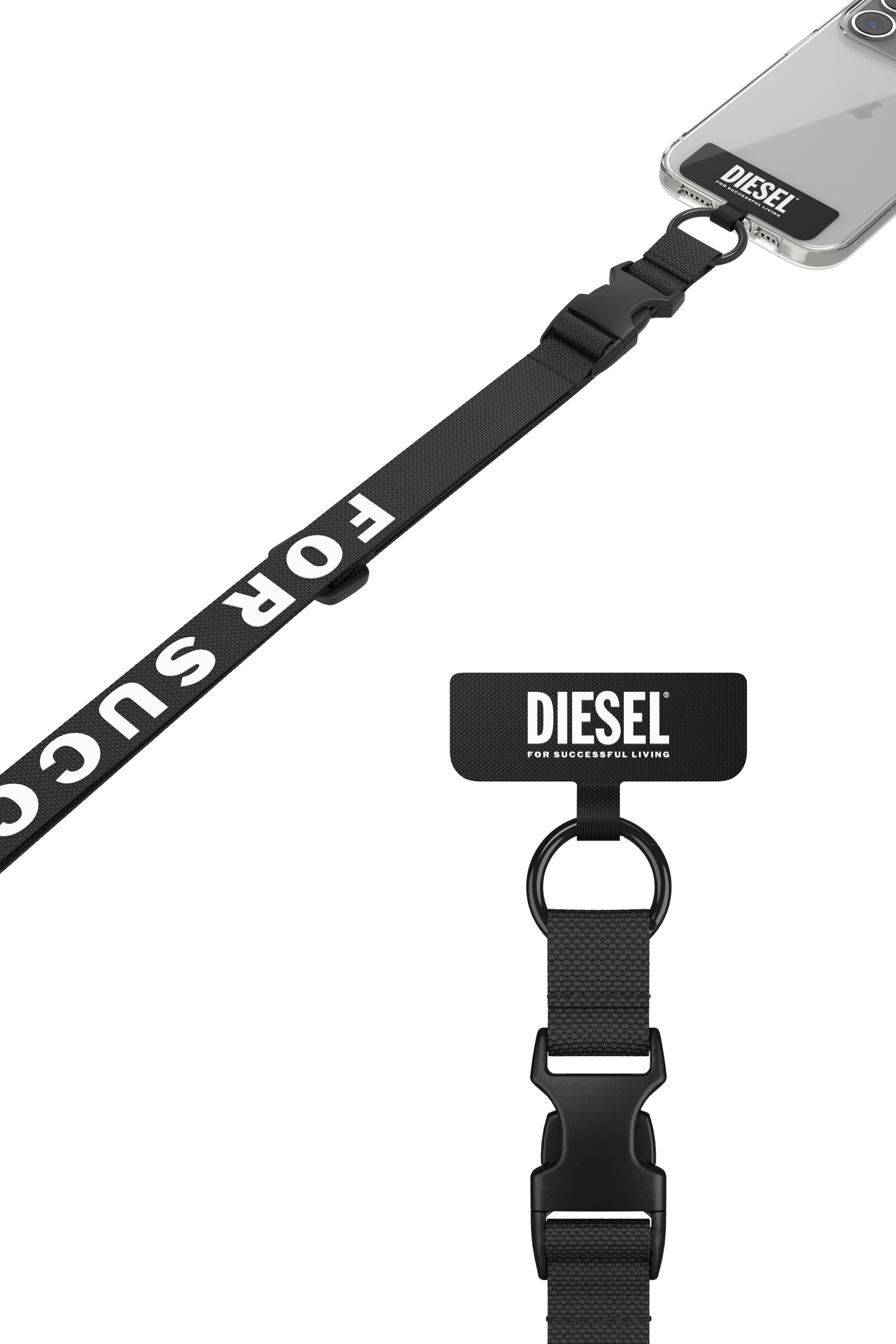 Diesel - 52944 UNIVERSAL NECKLACE, Negro - Image 4