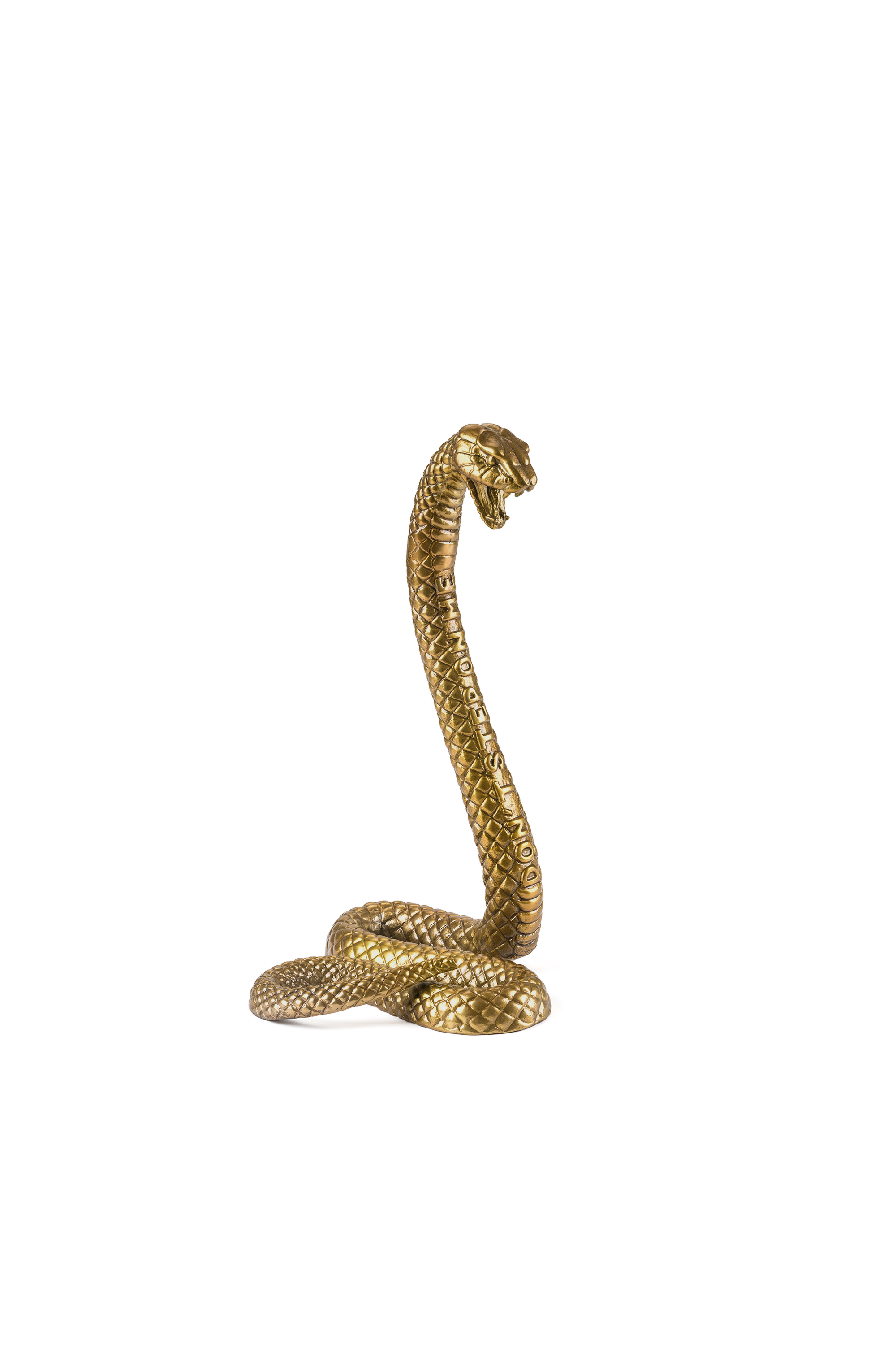 Diesel - 10893 Wunderkammer, "Don't Step On Me" Wunderkammer Snake Unisex in Dorado - 2