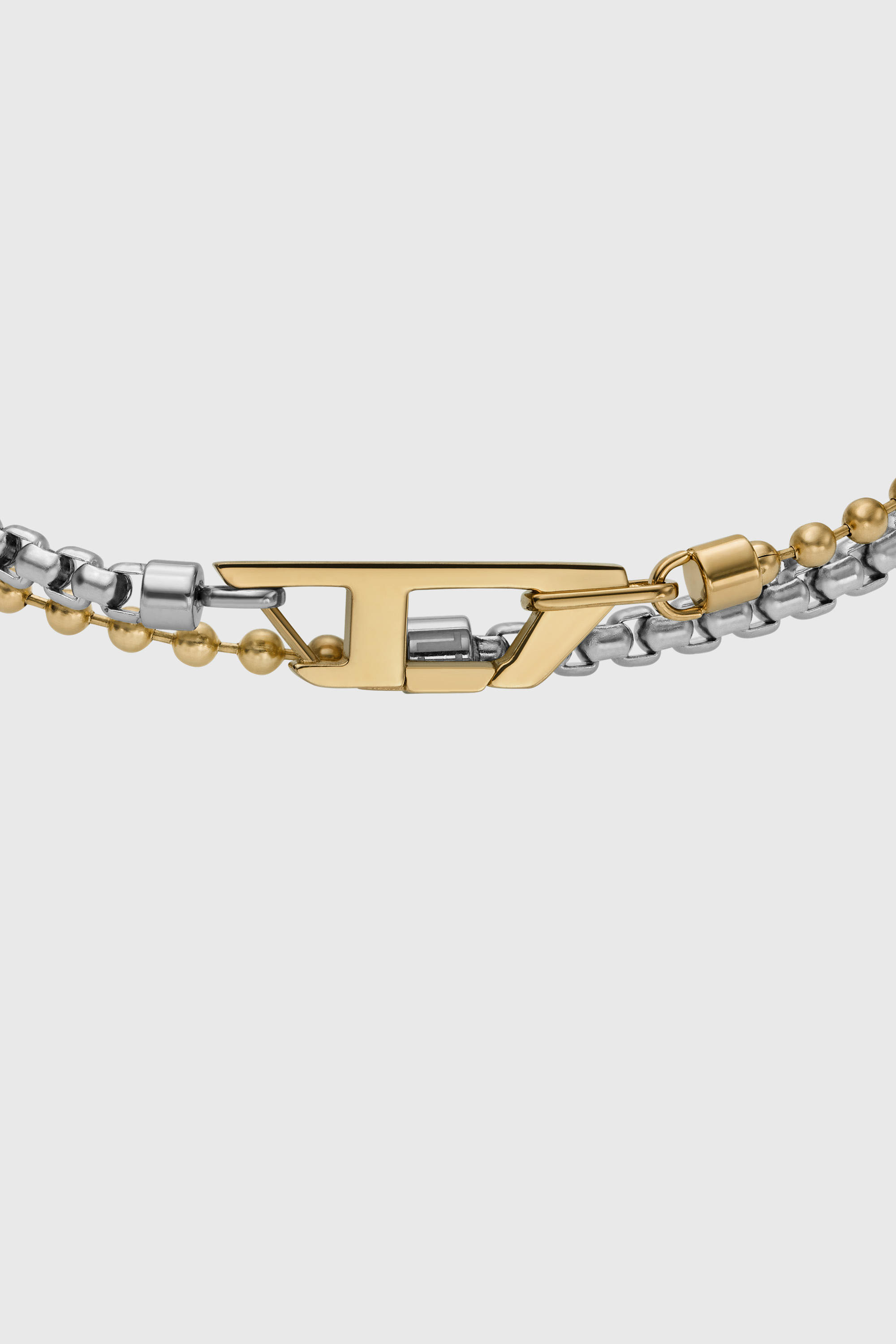 Diesel - DX1570931 JEWEL, Pulsera de cadena de acero inoxidable en dos tonos Unisex in Plateado - 2