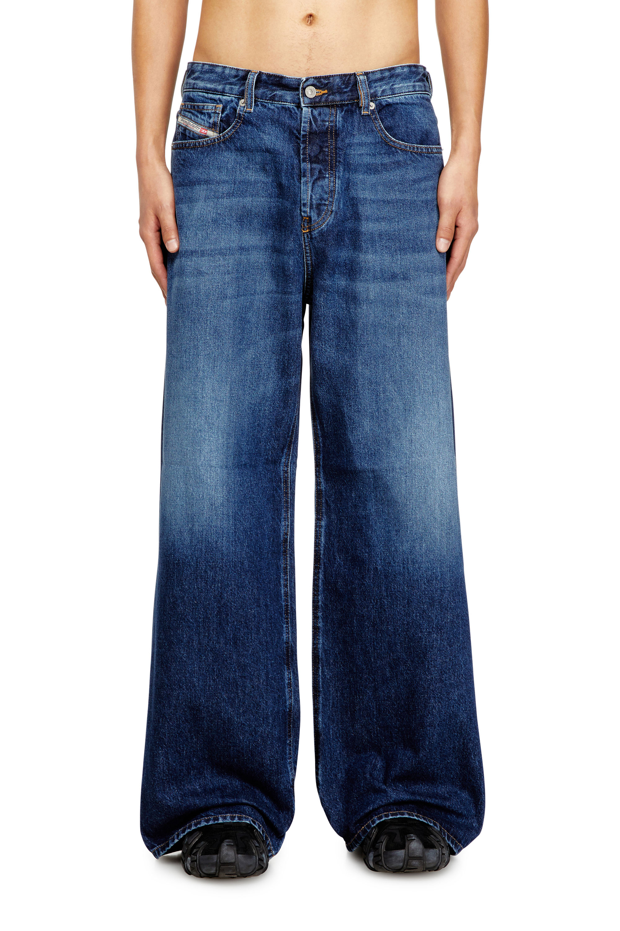 Diesel - Relaxed Jeans 1996 D-Sire 09I27 Mujer, Azul Oscuro - 2
