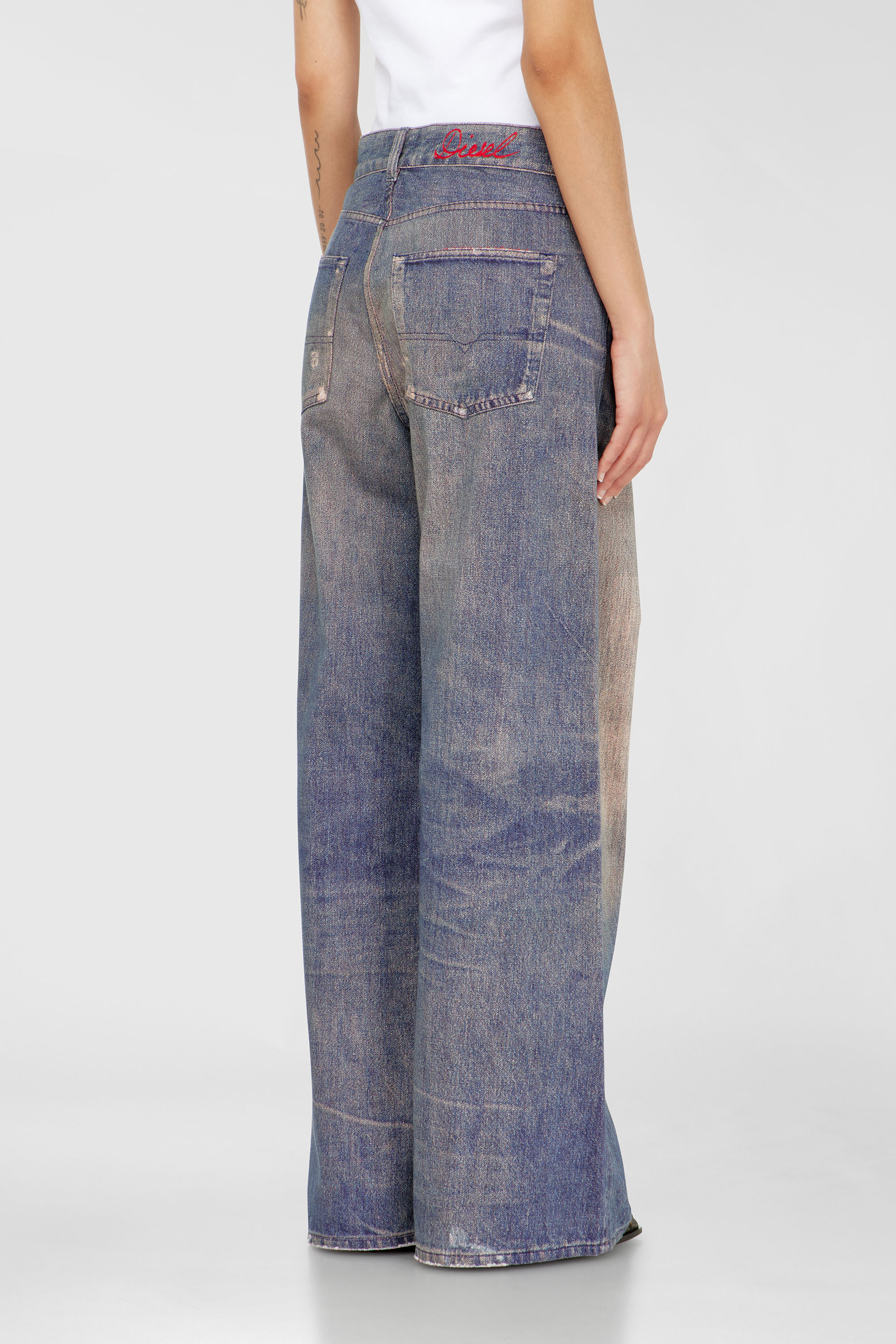 Diesel - Relaxed Jeans 1996 D-Sire 09P95 Mujer, Azul Oscuro - 5