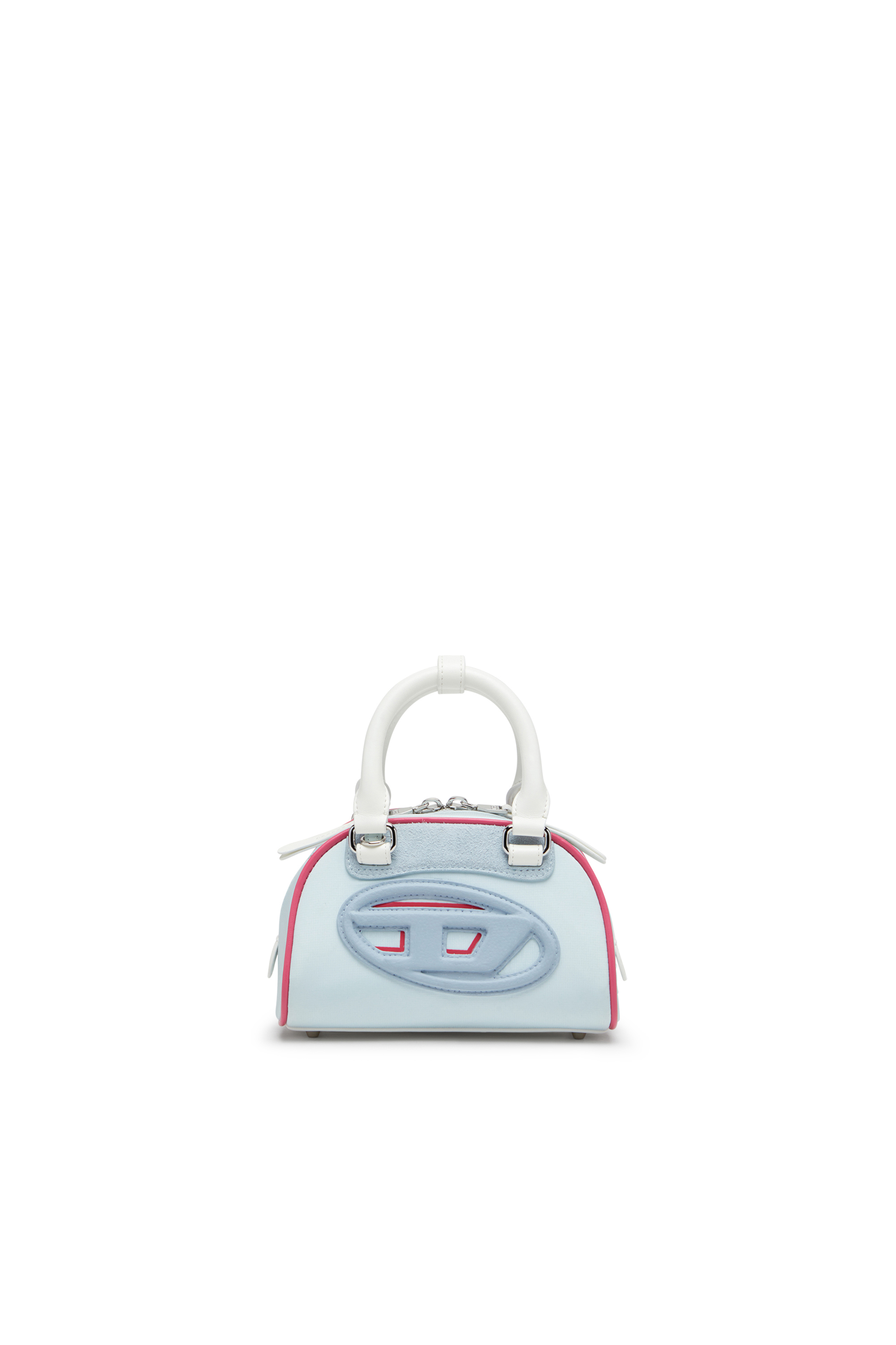 Diesel - 1DR DOME CROSSBODY, Mini bolso de bloques de color tipo bowling Mujer in Azul marino - 1