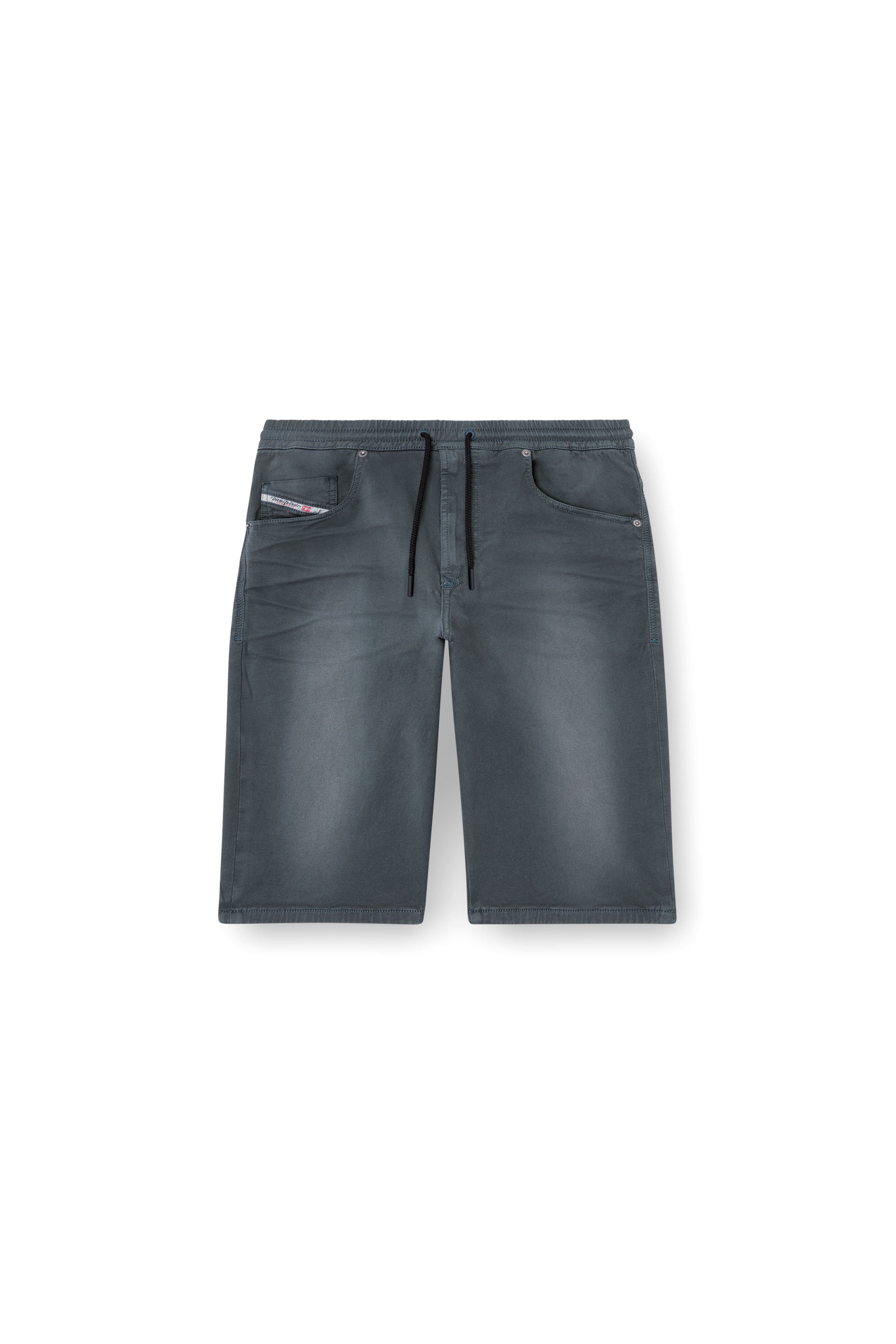 Diesel - 2033 D-KROOLEY-SHORT JOGG, Pantalones cortos chinos en JoggJeans Hombre in Gris - 3