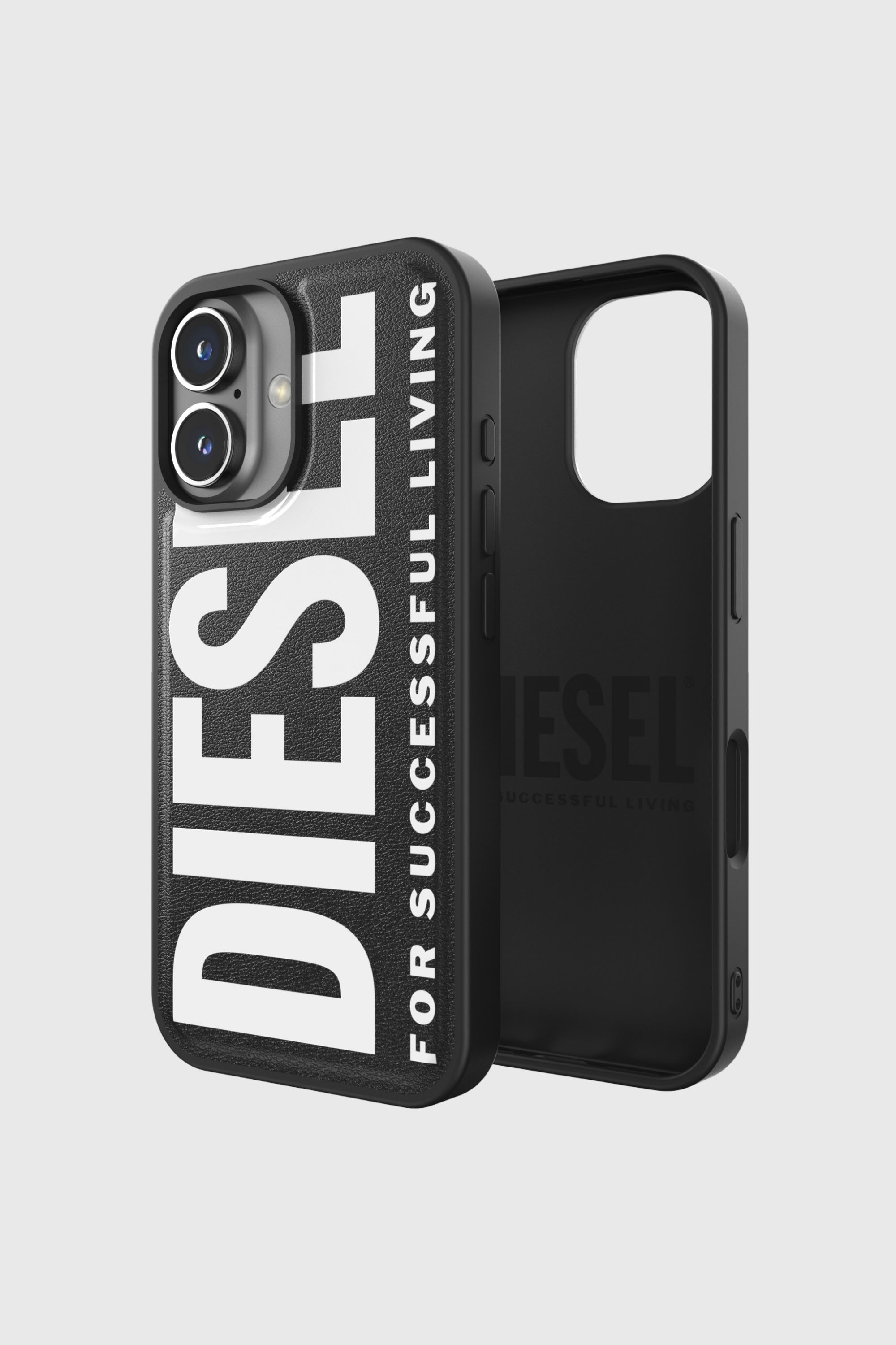 Diesel - 60127 MOULDED CASE, Funda moldeada con Magsafe para iP 16 Unisex in Negro - 1