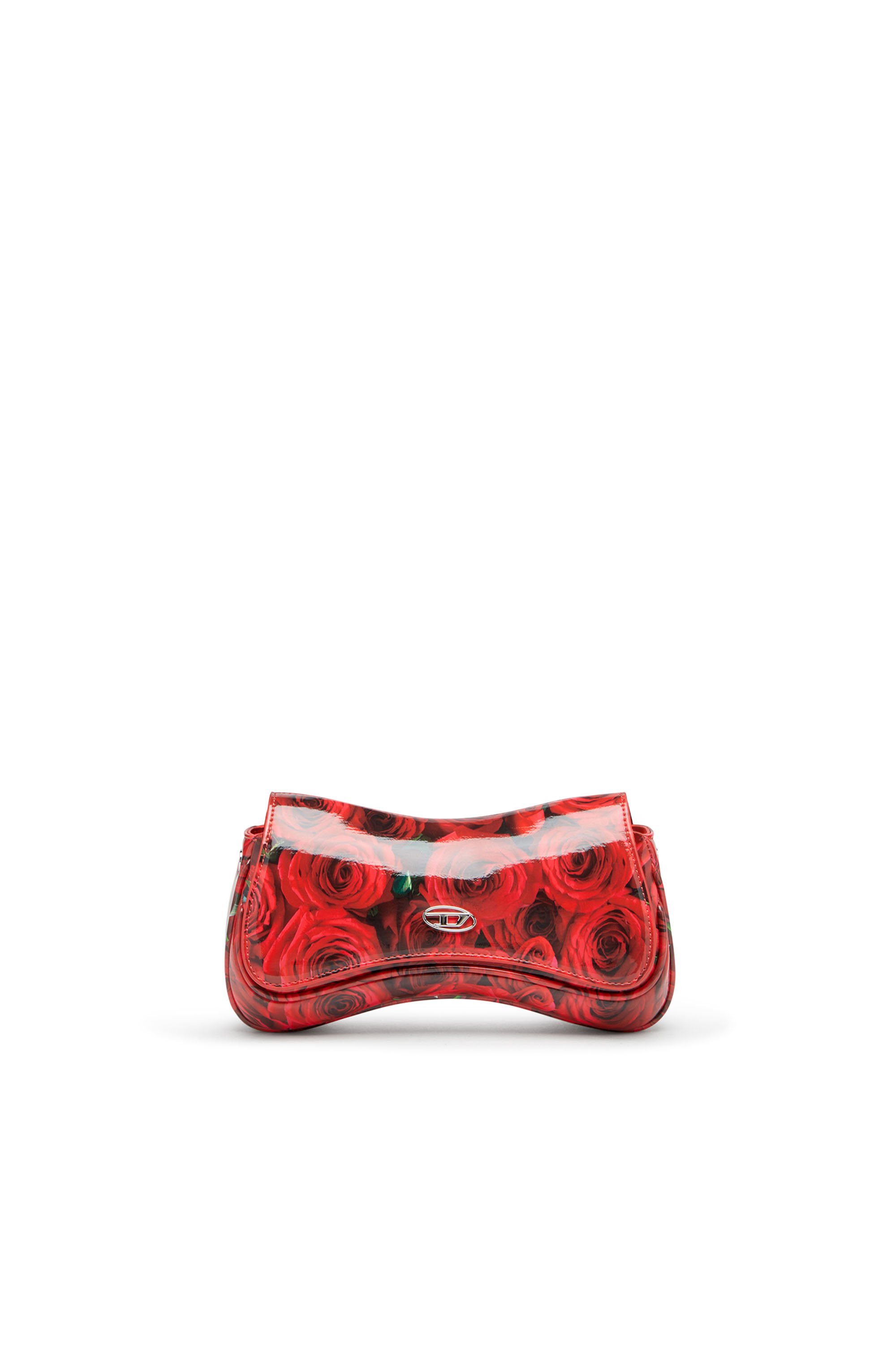 Diesel - PLAY CLUTCH, Play-Clutch brillante con estampado Mujer in Rojo - 1