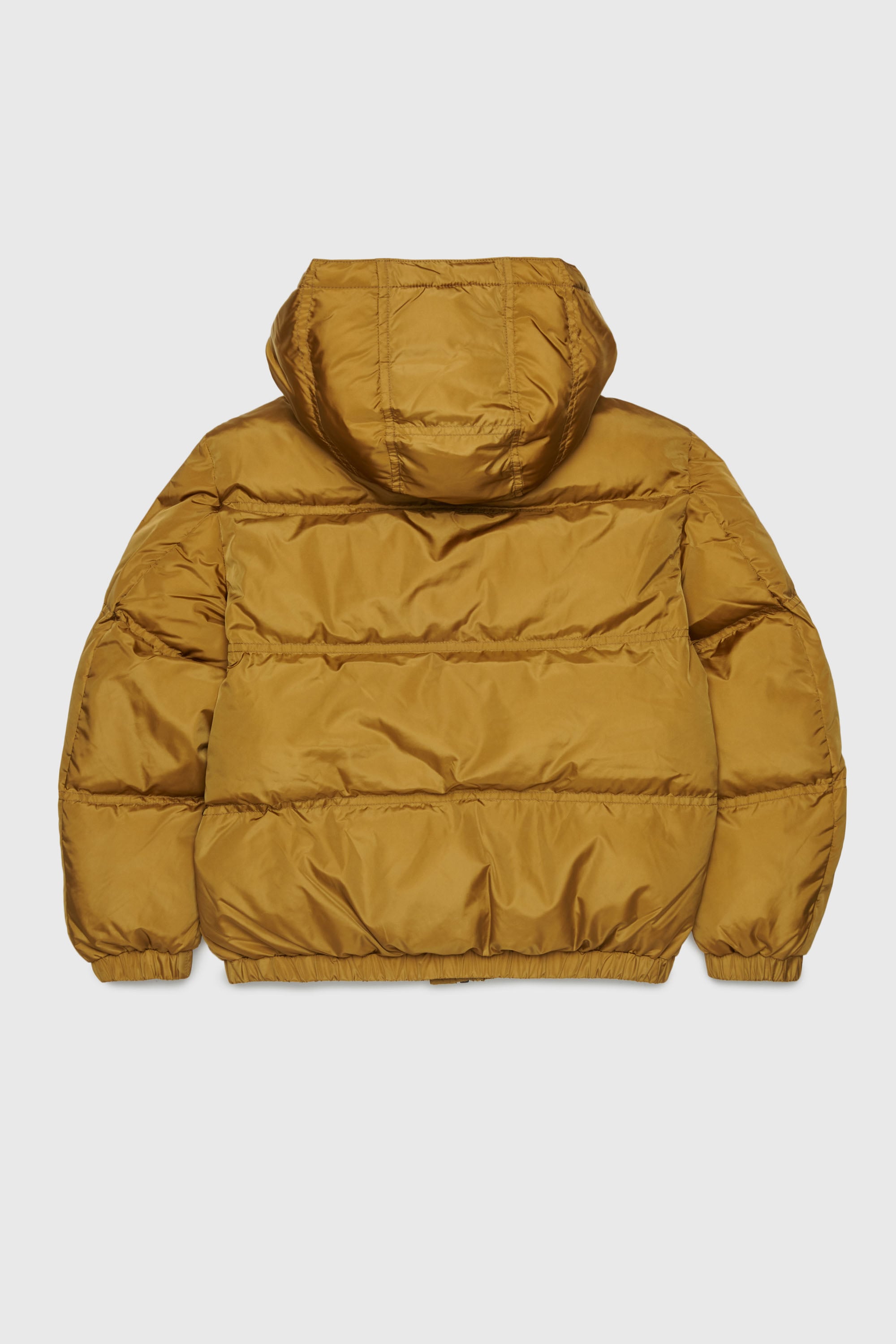 Diesel - JRIVON, Chaqueta acolchada con capucha y bolsillos oversize Unisex in Marr&oacute;n - 2