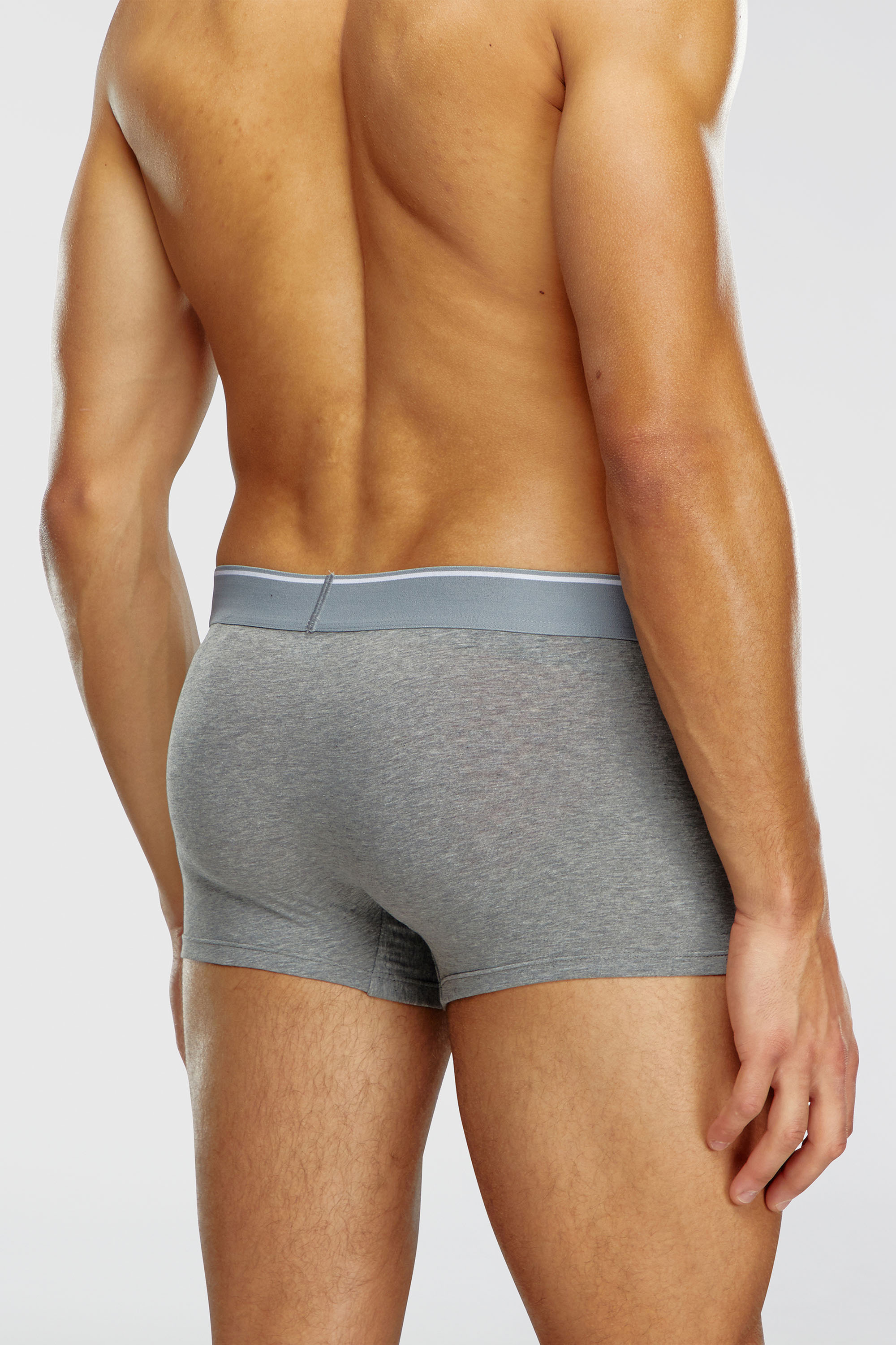 Diesel - UMBX-DAMIENTHREEPACK, Paquete de tres b&oacute;xers ajustados lisos Hombre in Multicolor - 4