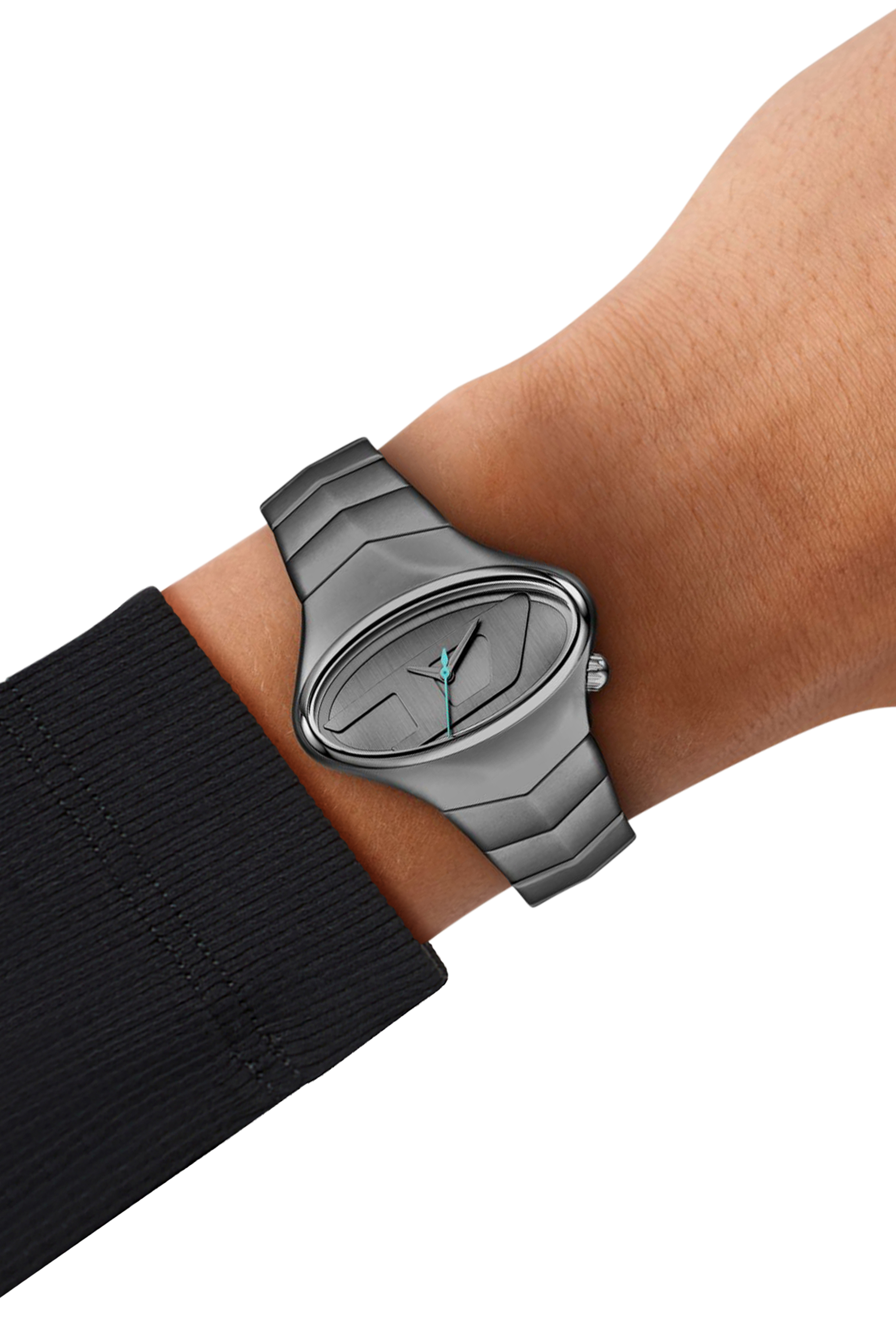 Diesel - DZ2229 WATCH, Reloj  D-Rush gunmetal de acero inoxidable Hombre in Gris - 4