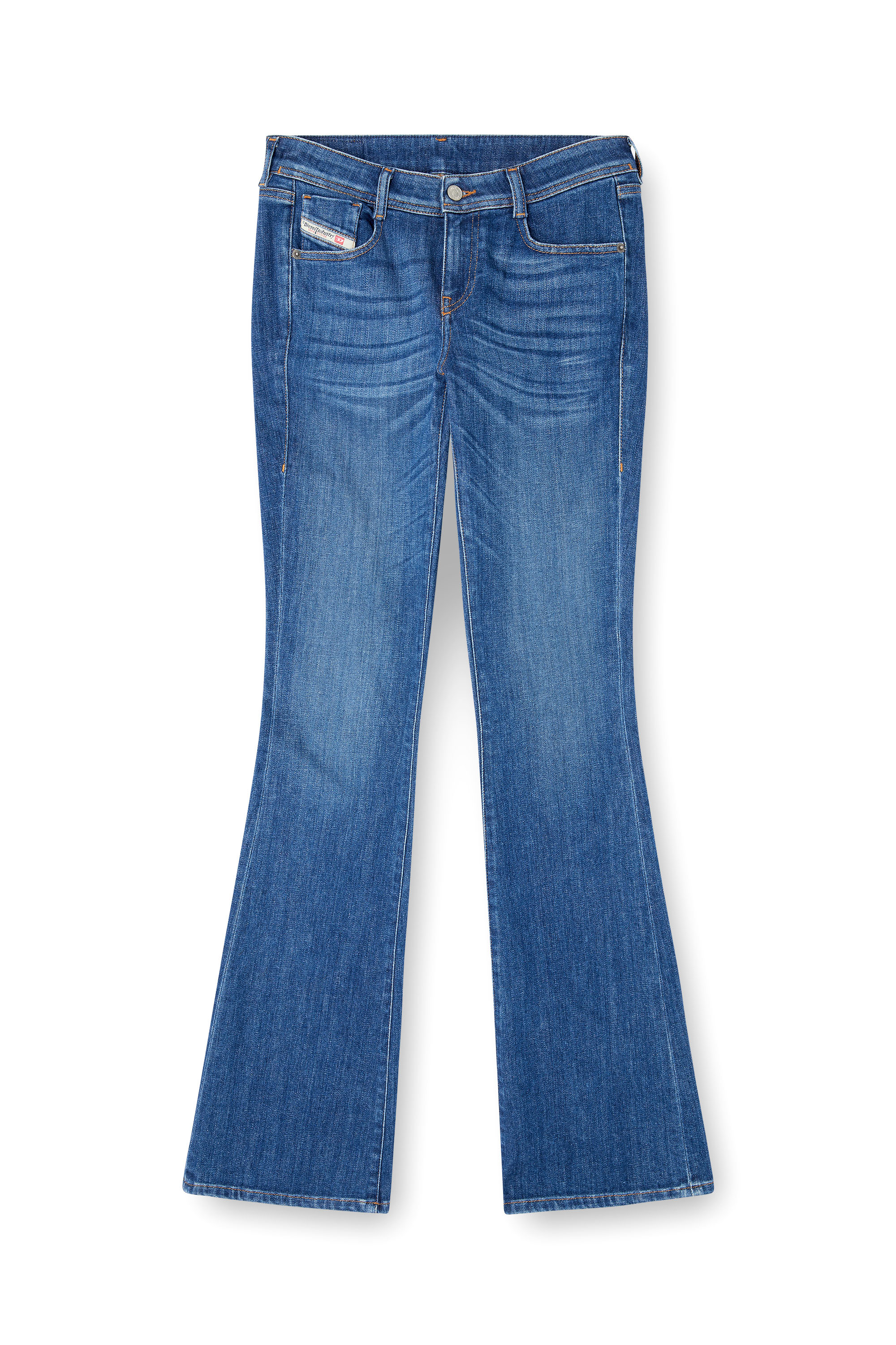Bootcut Jeans 1969 D-Ebbey 09M73, Medium blue Diesel - Woman's Bootcut Jeans 1969 D-Ebbey 09M73, Medium blue - 2