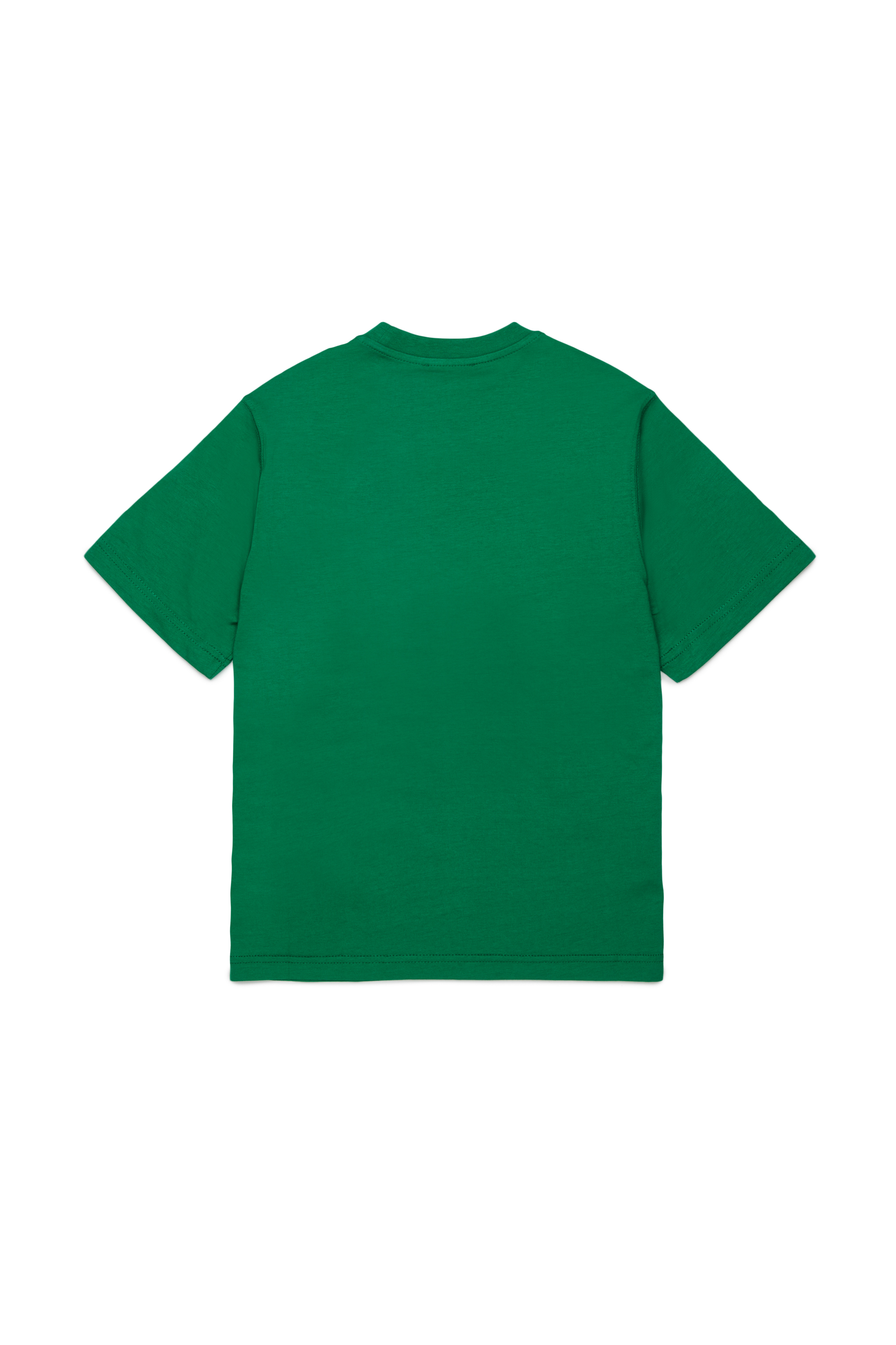 Diesel - TCIRCLE OVER, Camiseta de algod&oacute;n con estampado Diesel Hombre in Verde - 2