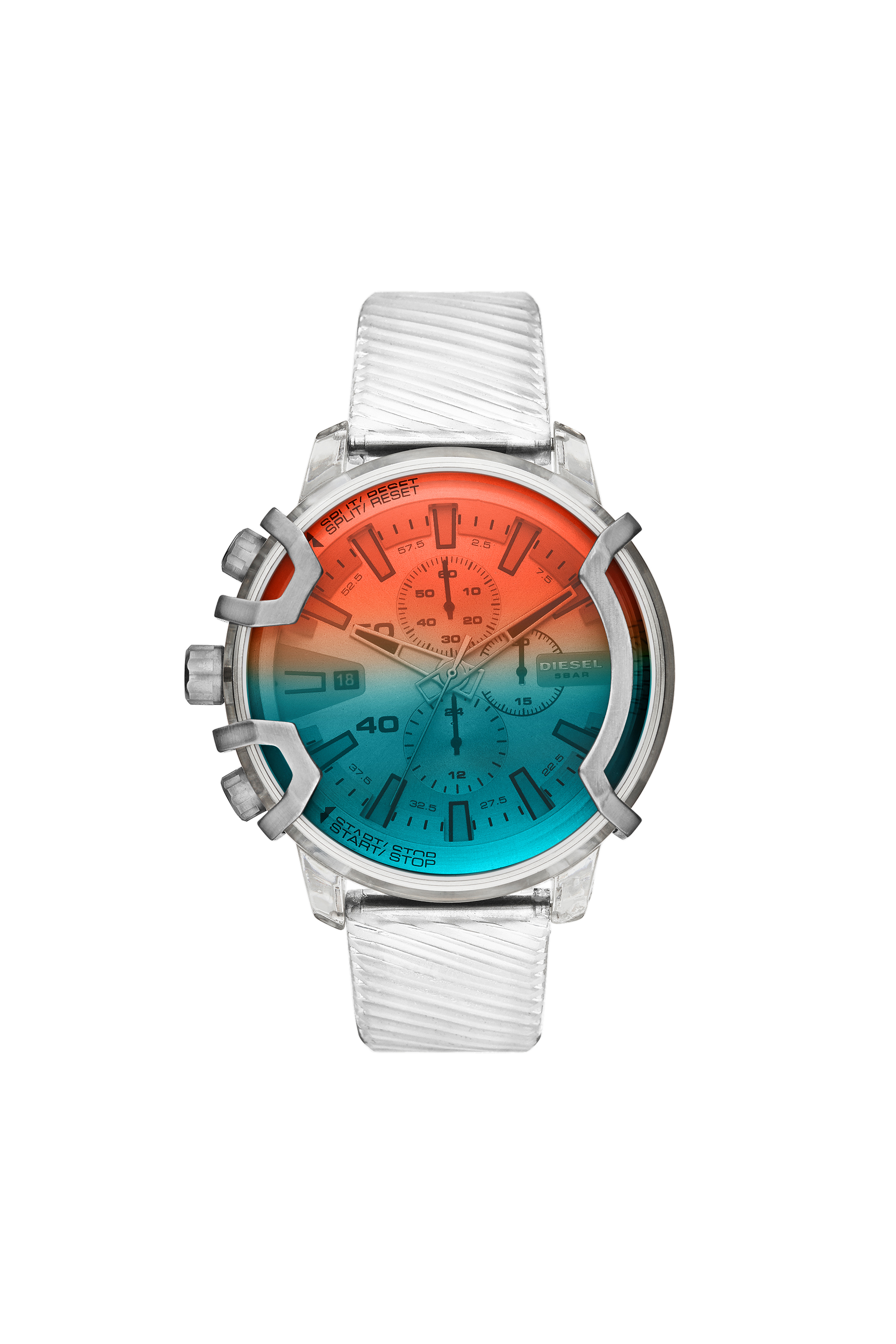 Diesel - DZ4521, Reloj cronógrafo Griffed blanco Hombre in Blanco - 1
