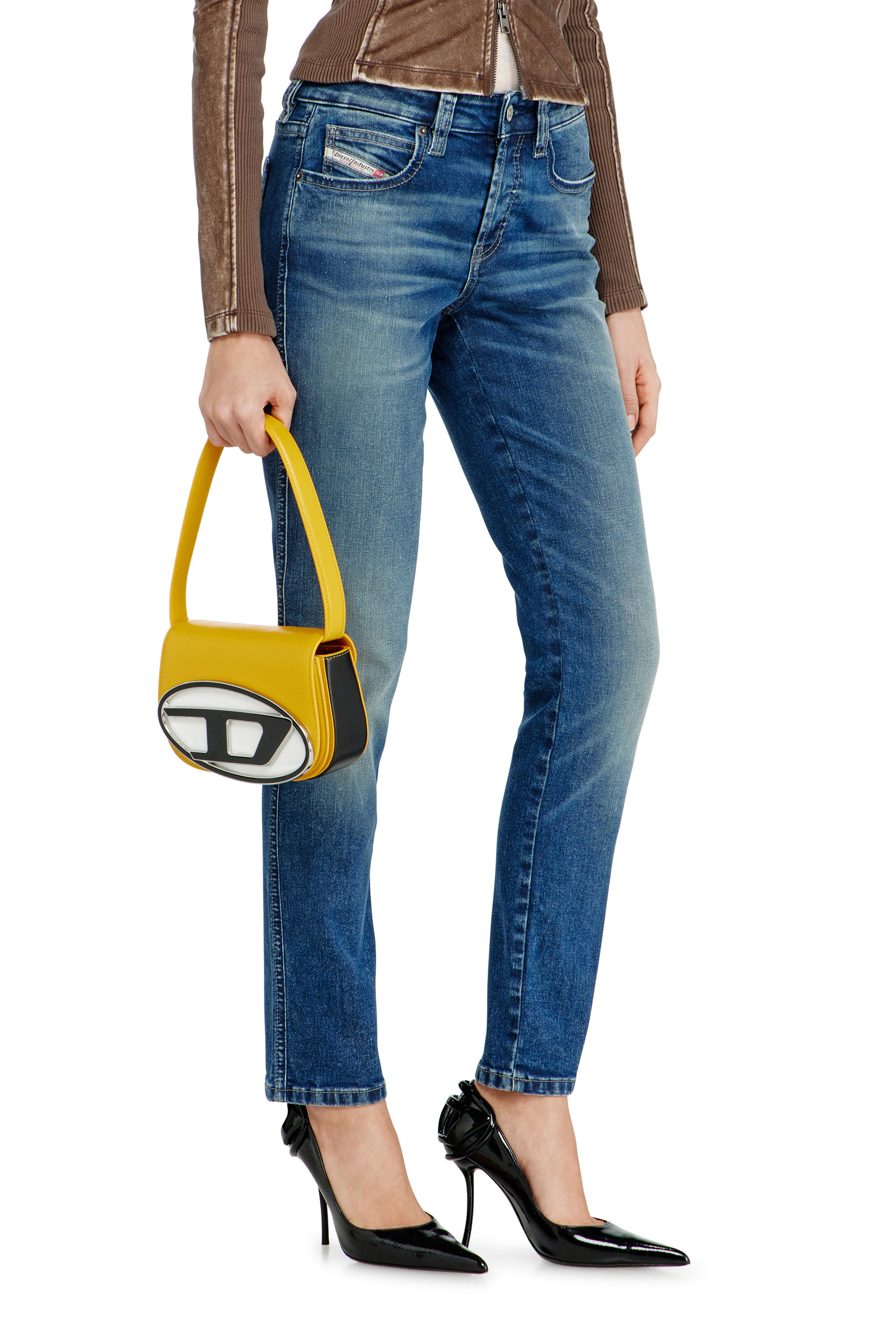 Diesel - Slim Jeans 1992 D-Jiann 0DBEE Mujer, Azul medio - 7