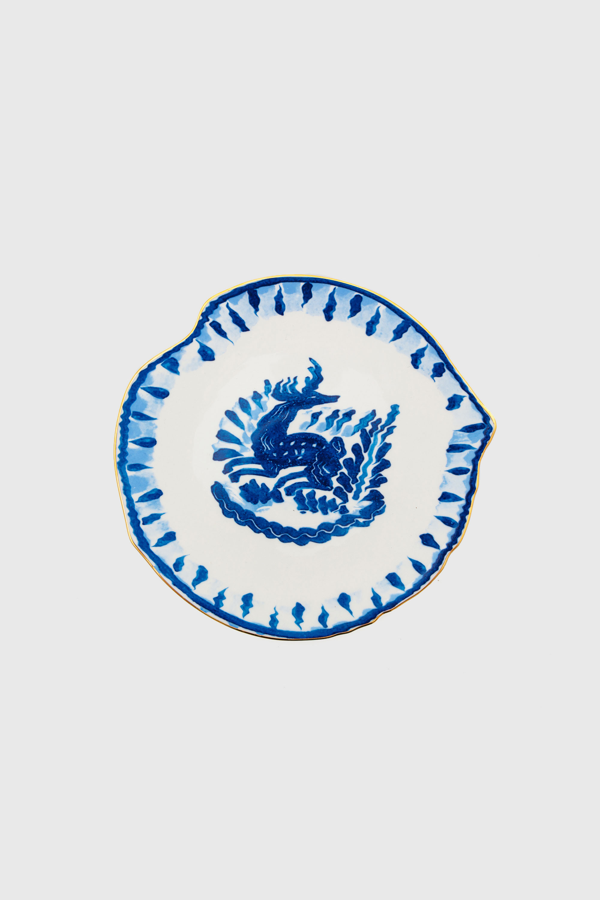 Diesel - 11230 DESSERT PLATE IN PORCELAIN "CLASSI, Plato de postre de porcelana Unisex in Multicolor - 1